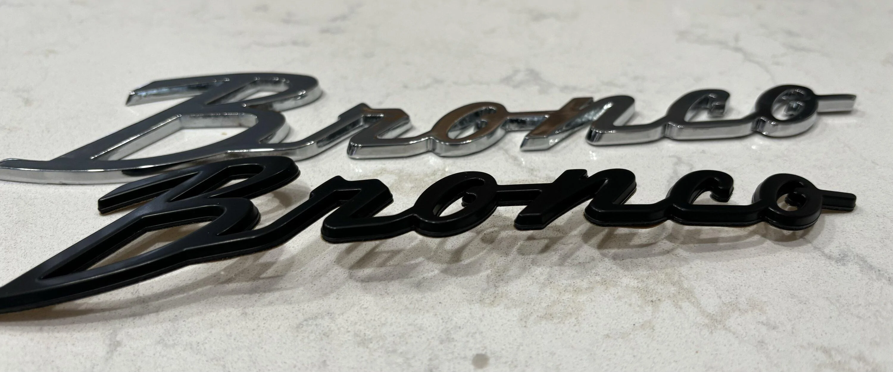 Ford Bronco Script Emblem Dilemma IMG_9937