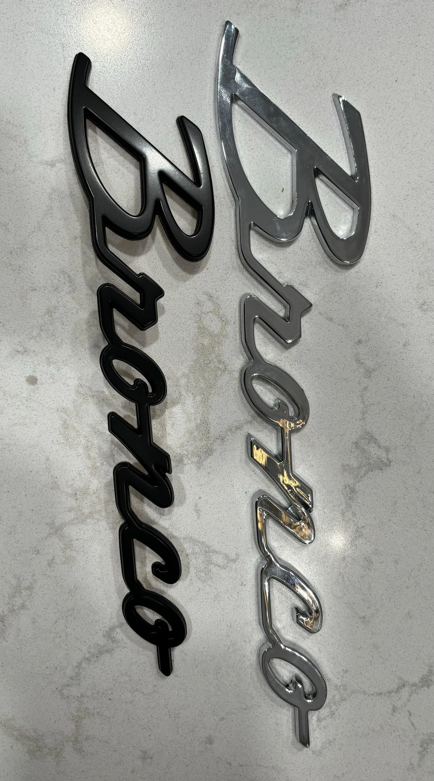 Ford Bronco Script Emblem Dilemma IMG_9936