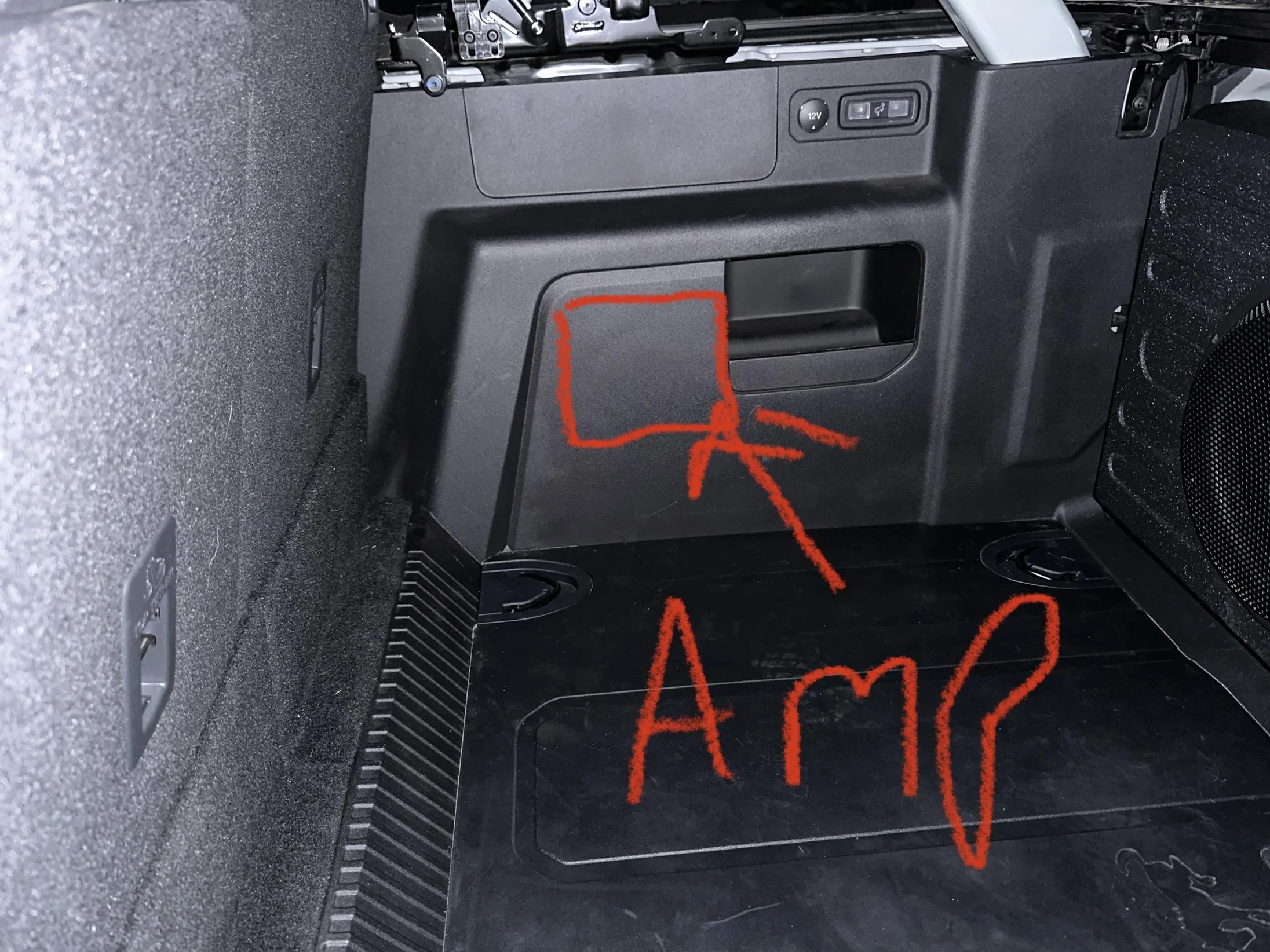 Ford Bronco 2022 Bronco 6 speaker Subwoofer install IMG_0451