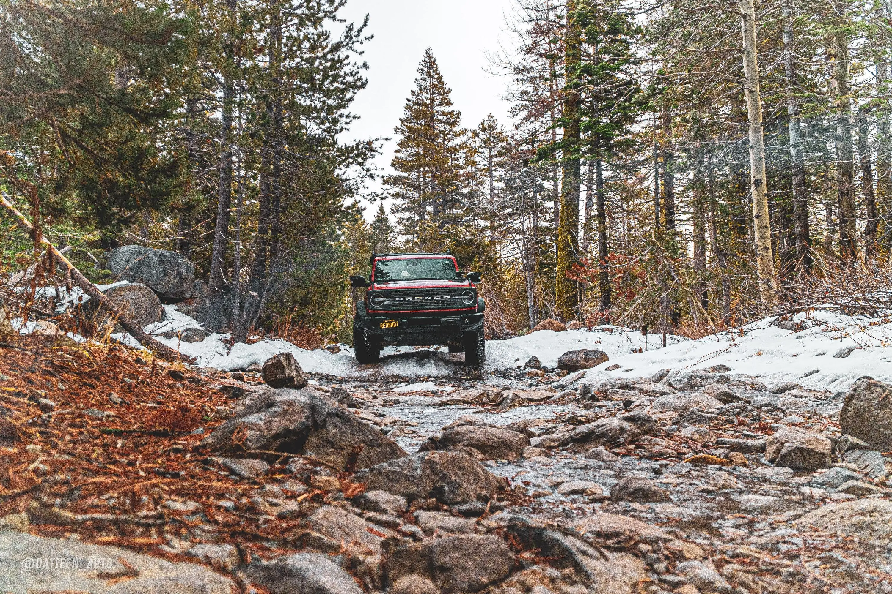 Ford Bronco NYE to Tahoe with a peek into the Rubicon. DSC08023