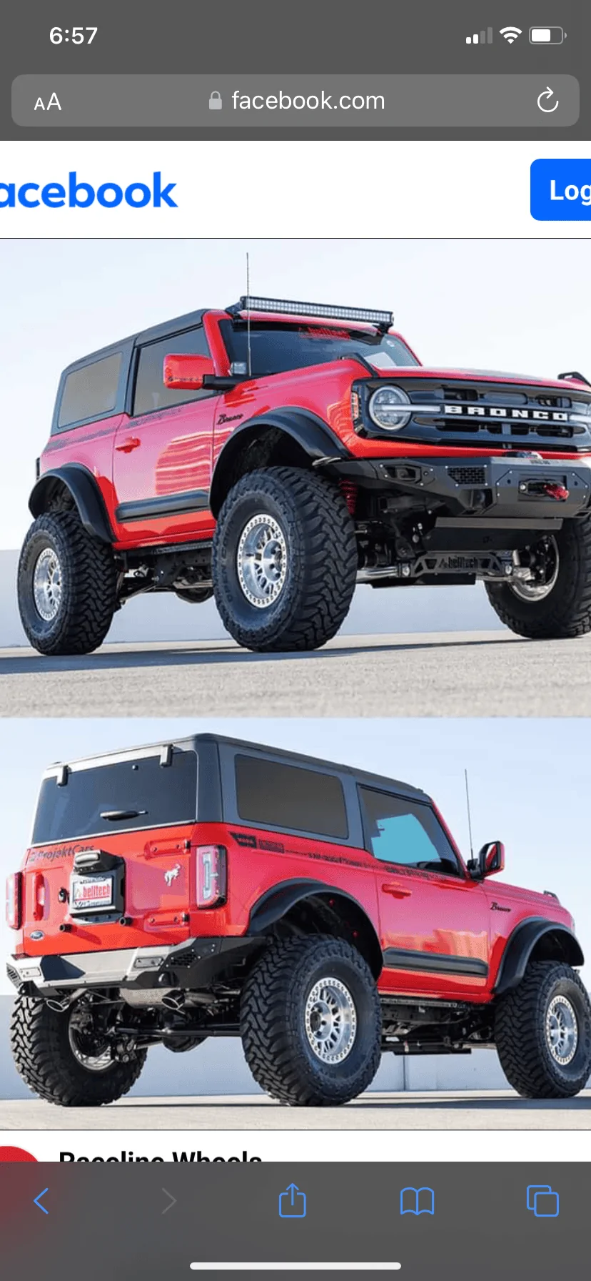 Ford Bronco Wheels, Shocks, Fenders, Steps package C3311A13-AF4E-4F49-BF19-7C35A60226BF