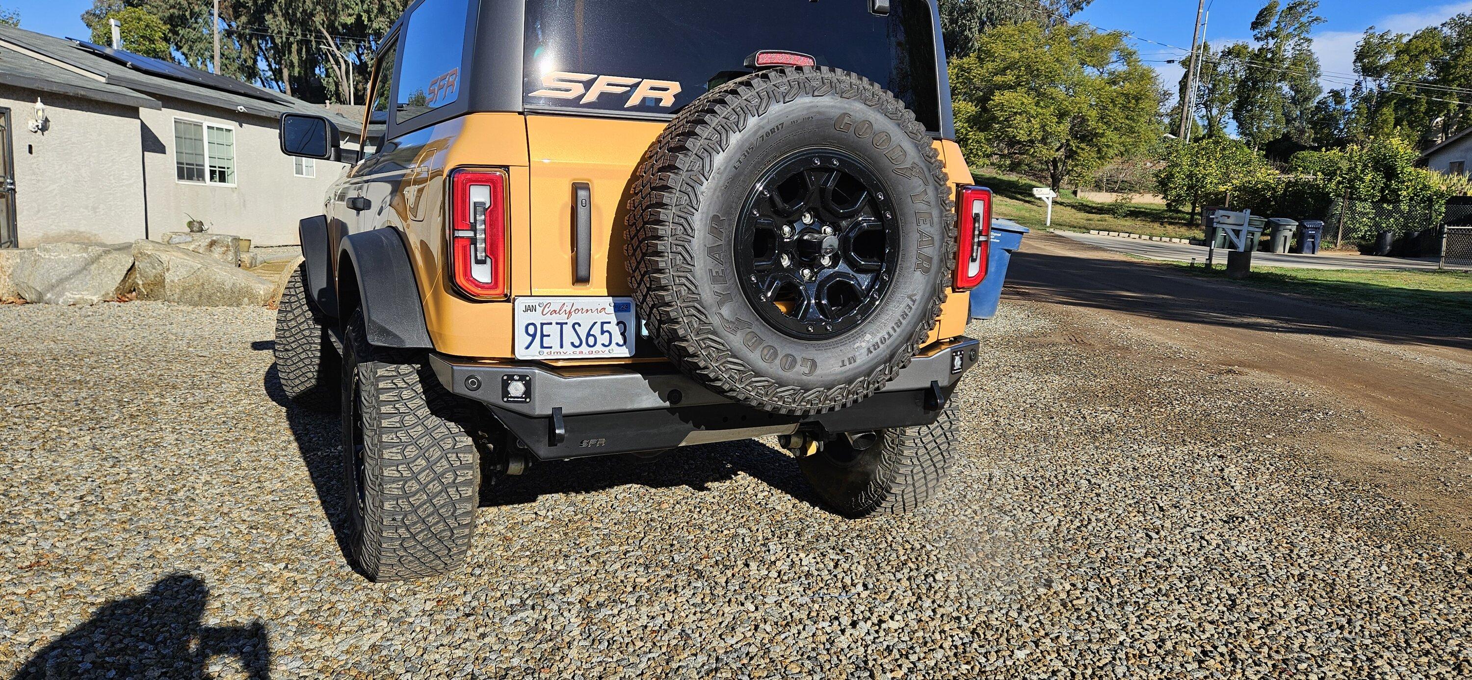 Ford Bronco Prototype SFR Rear bumper nearing completion 20240104_090544