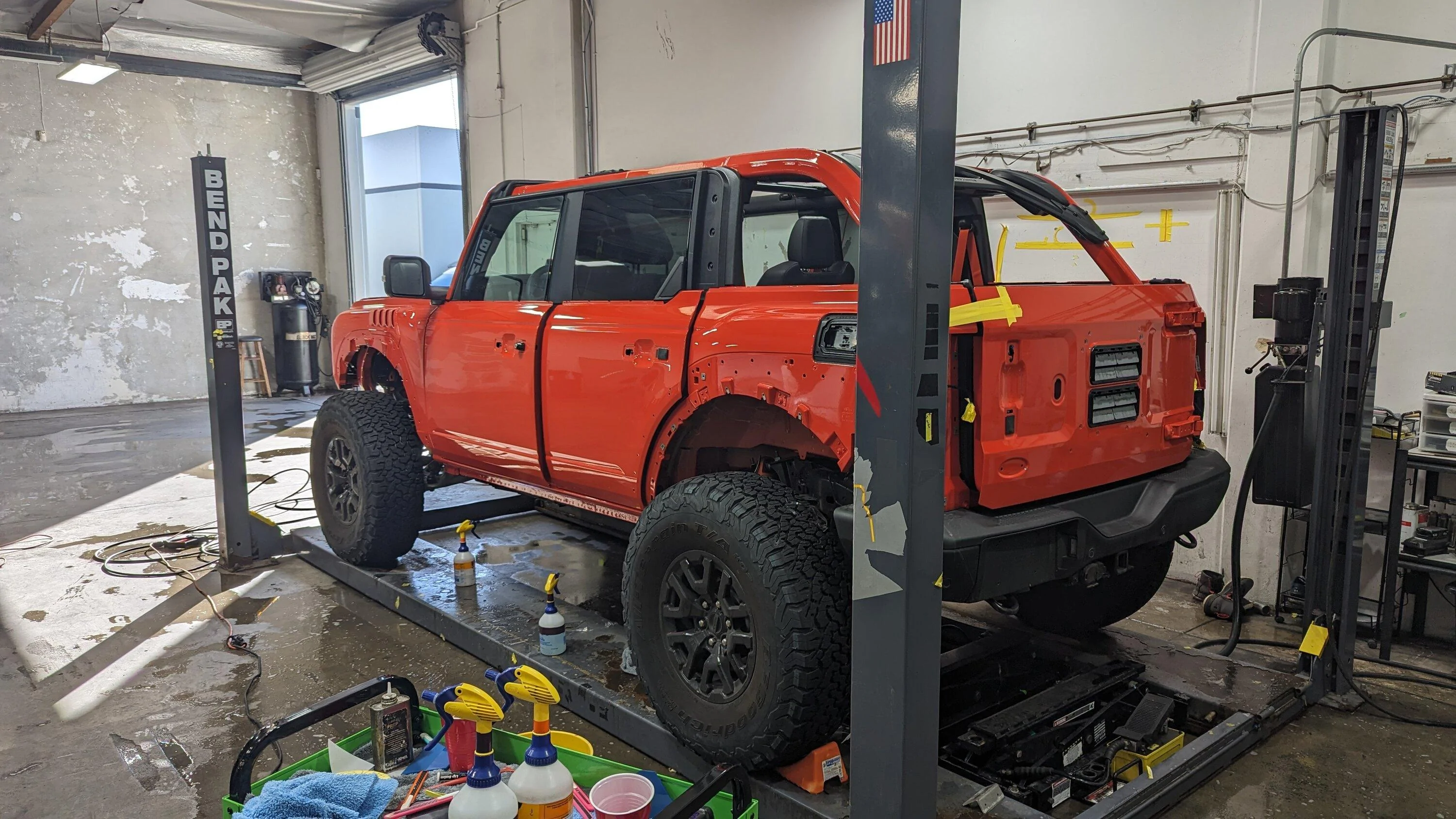 Ford Bronco Swamps Code Orange Bronco Raptor Build PXL_20240105_221400382