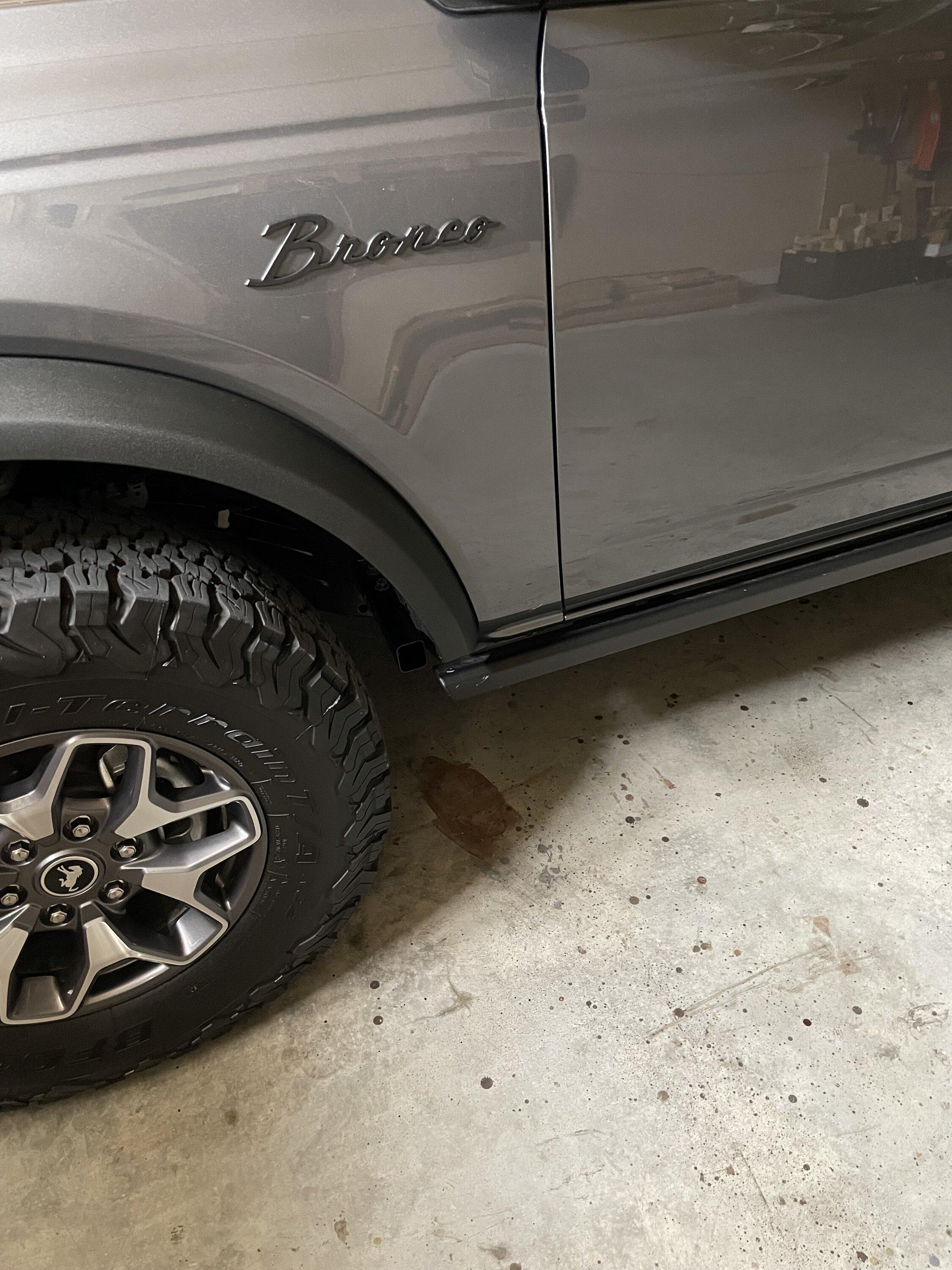 Ford Bronco Bronco emblem IMG_5475