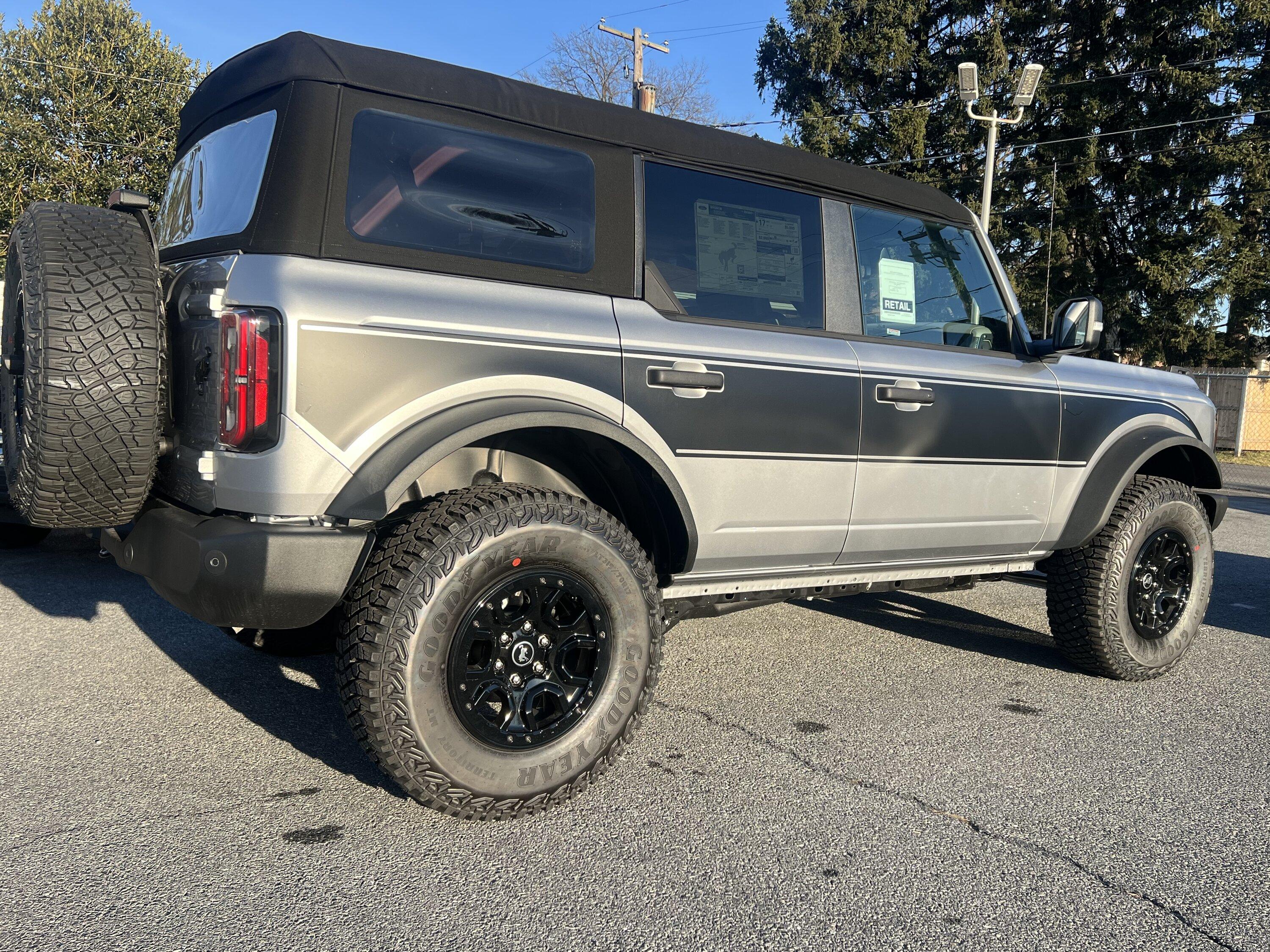 Ford Bronco New Superwide Side Stripes! IMG_3338