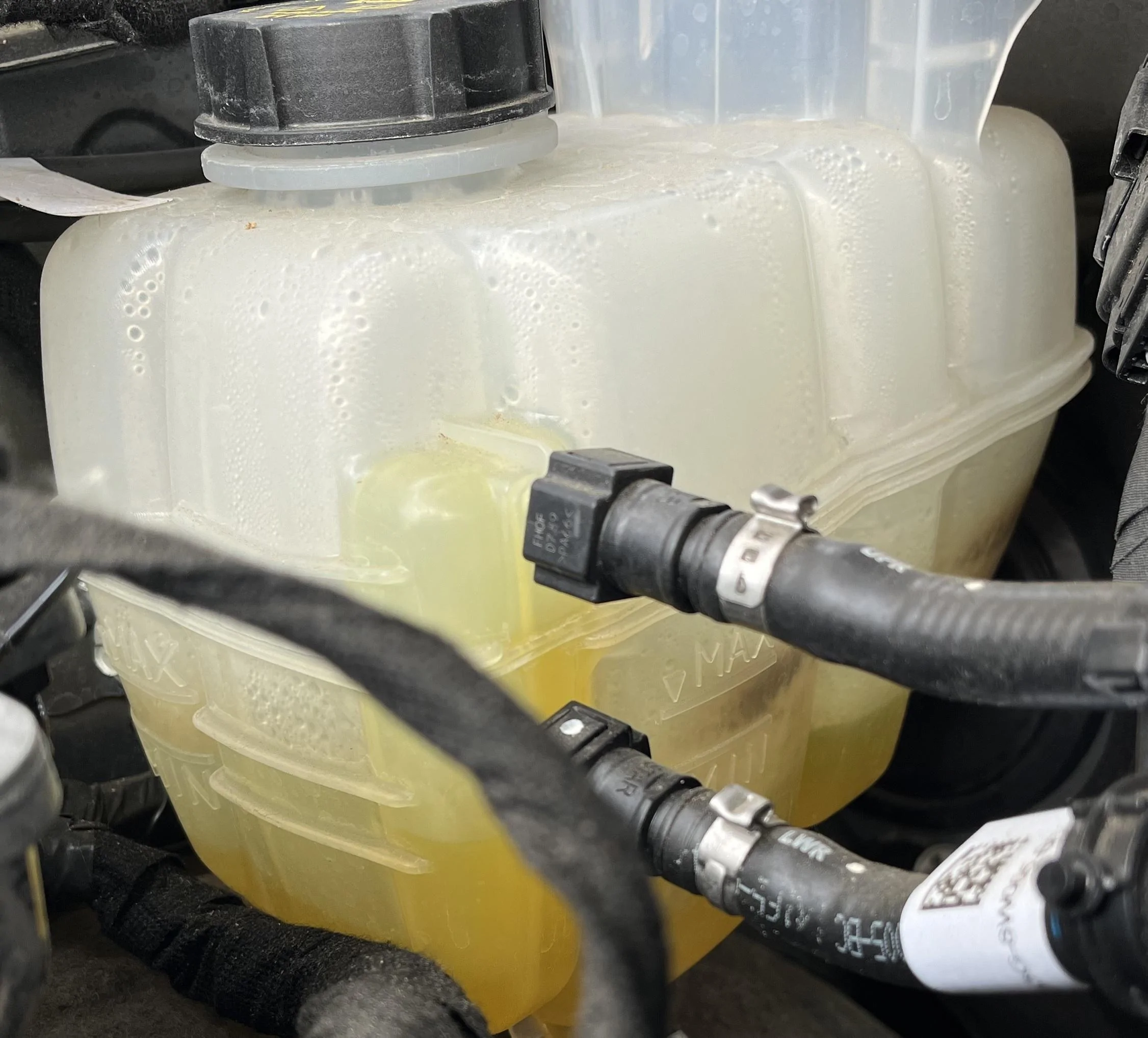 Ford Bronco Coolant issues coolant1