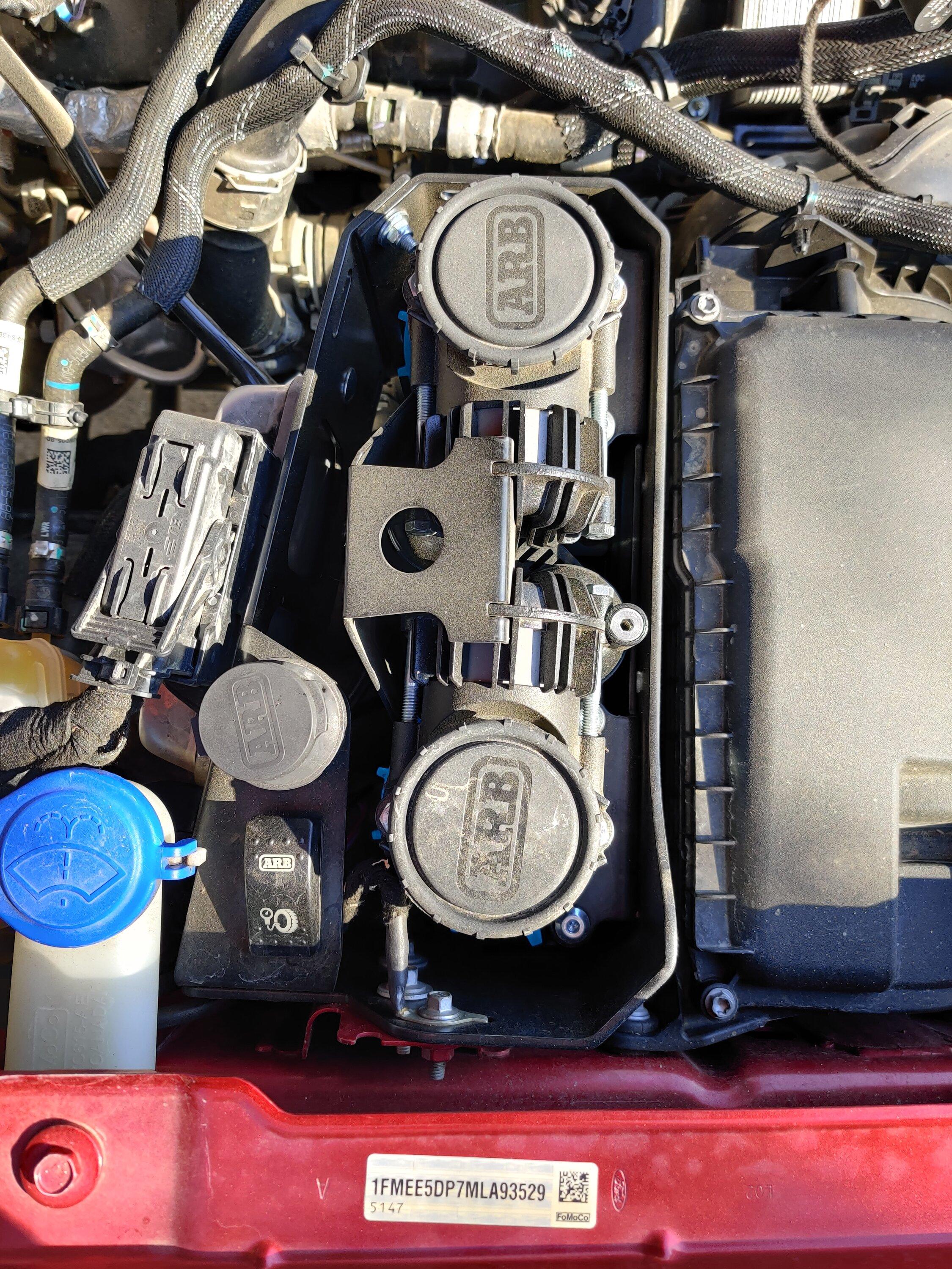 Injen Charge Pipes installed on 2.7 with Injen CAI | Bronco6G