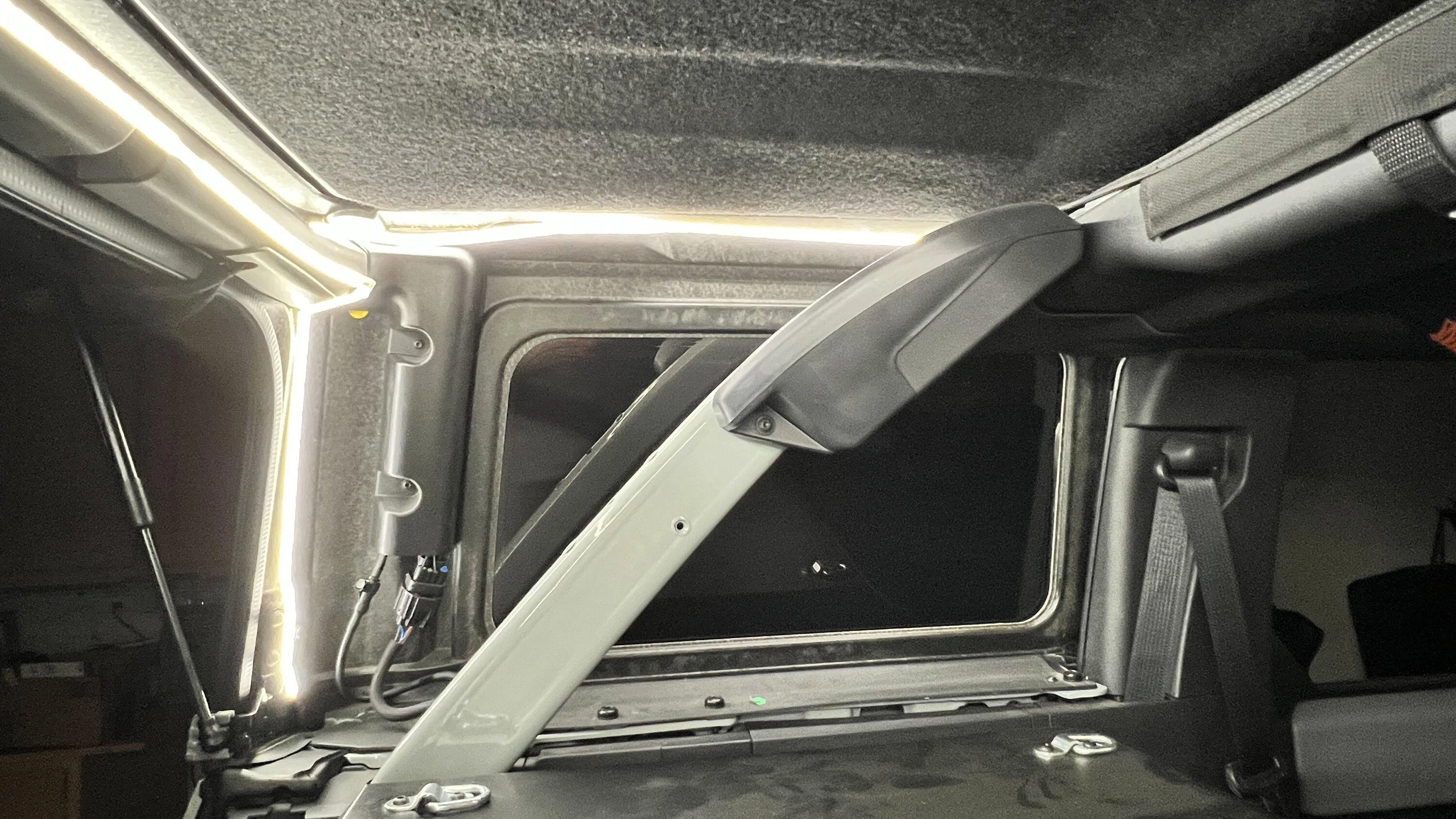 Ford Bronco Added DIY LEDs To Engine & Cargo Bay IMG_2053