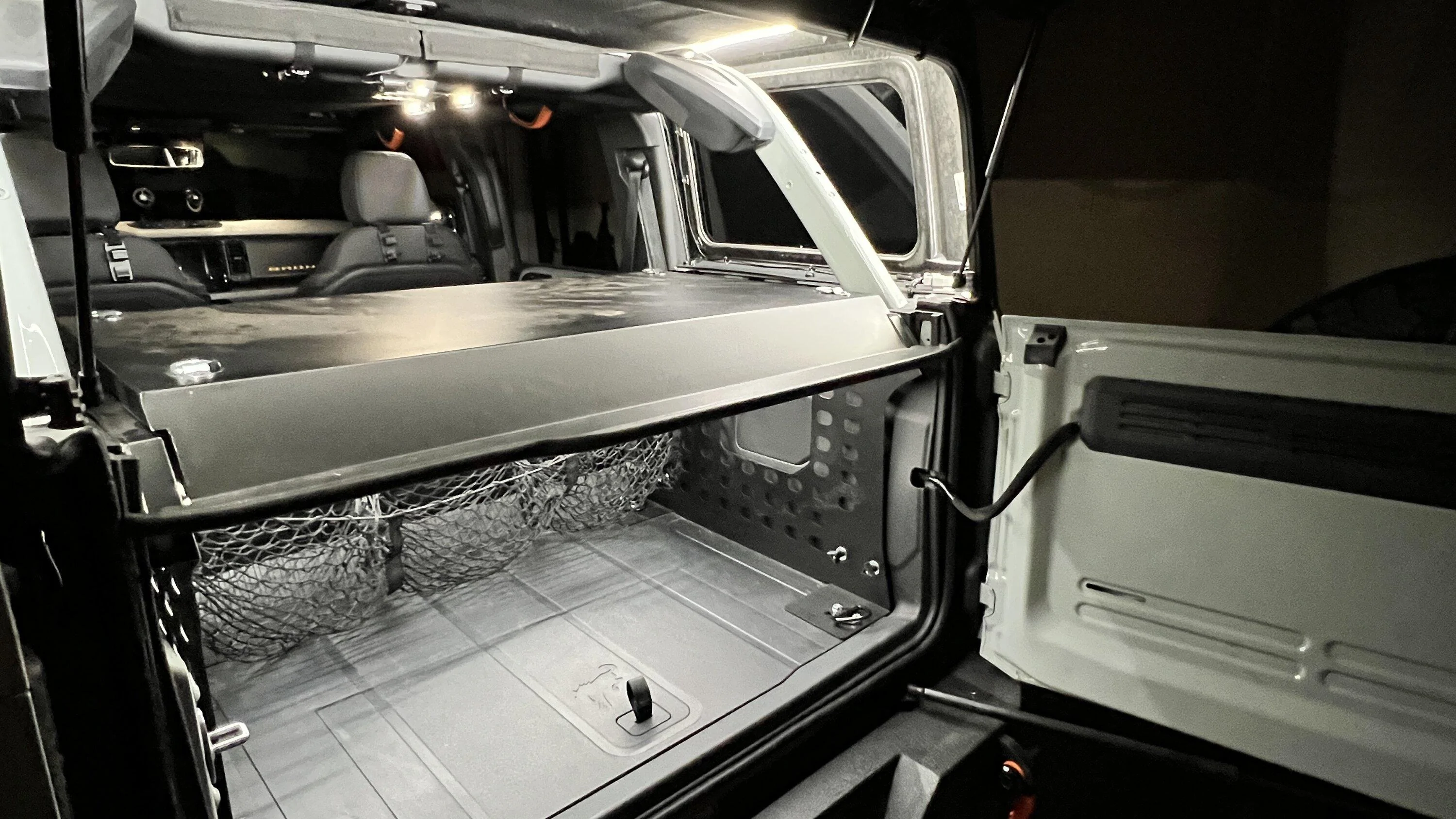 Ford Bronco Added DIY LEDs To Engine & Cargo Bay IMG_2054