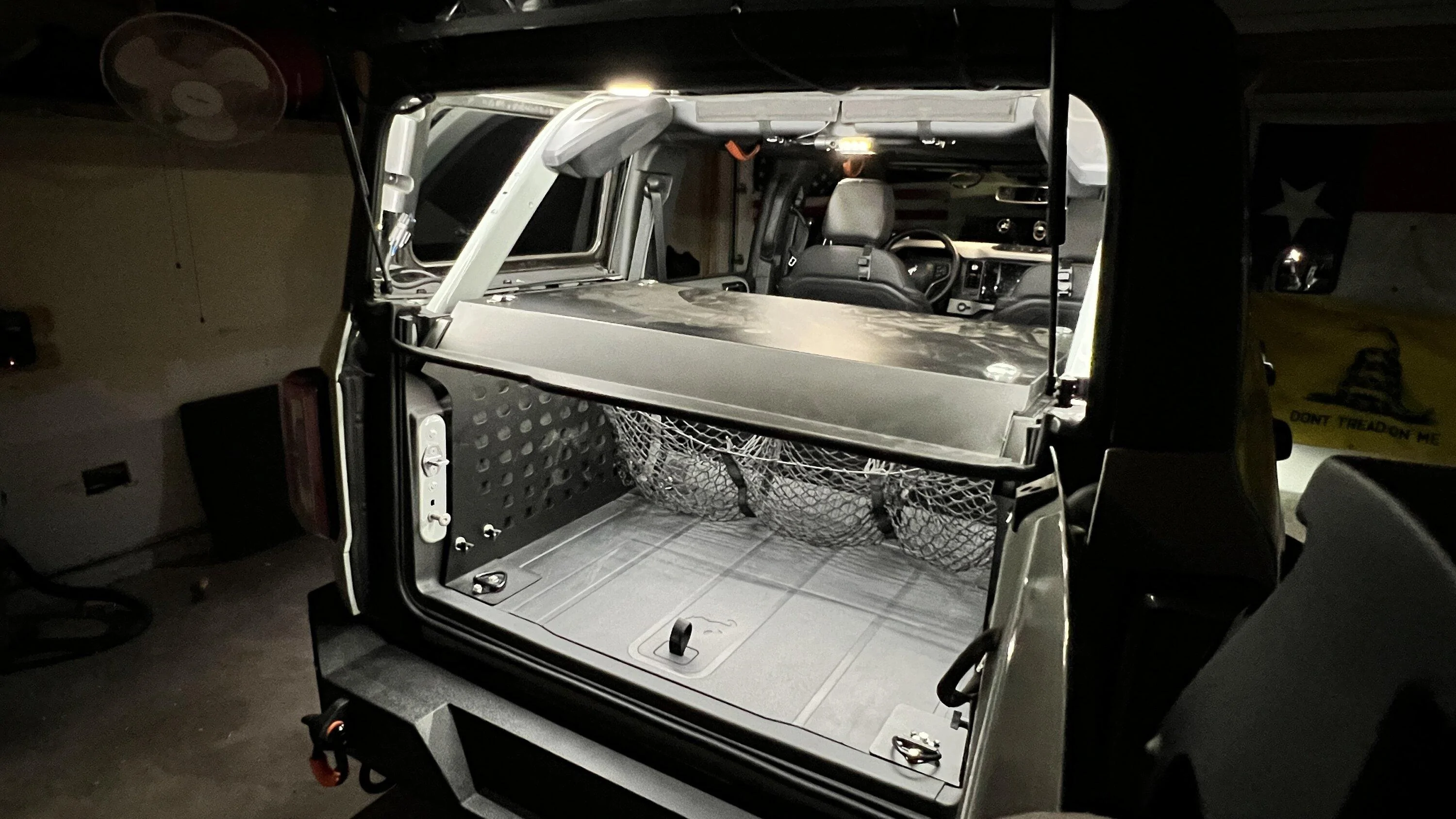 Ford Bronco Added DIY LEDs To Engine & Cargo Bay IMG_2055