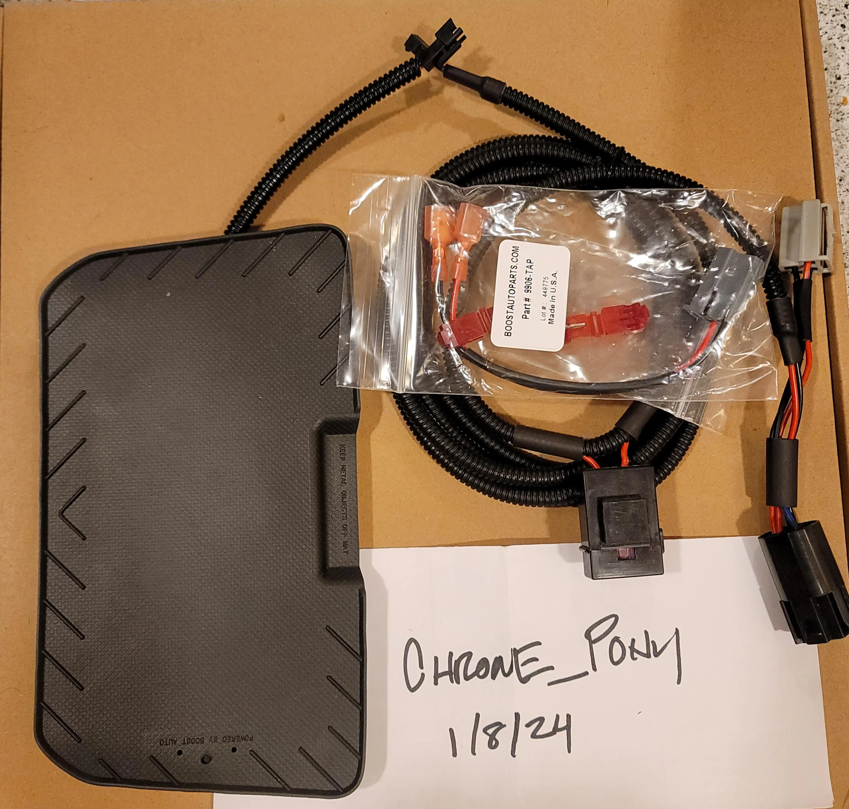 Ford Bronco Boost Auto Wireless Charger - NIB $100 + Ship 20240108_214024