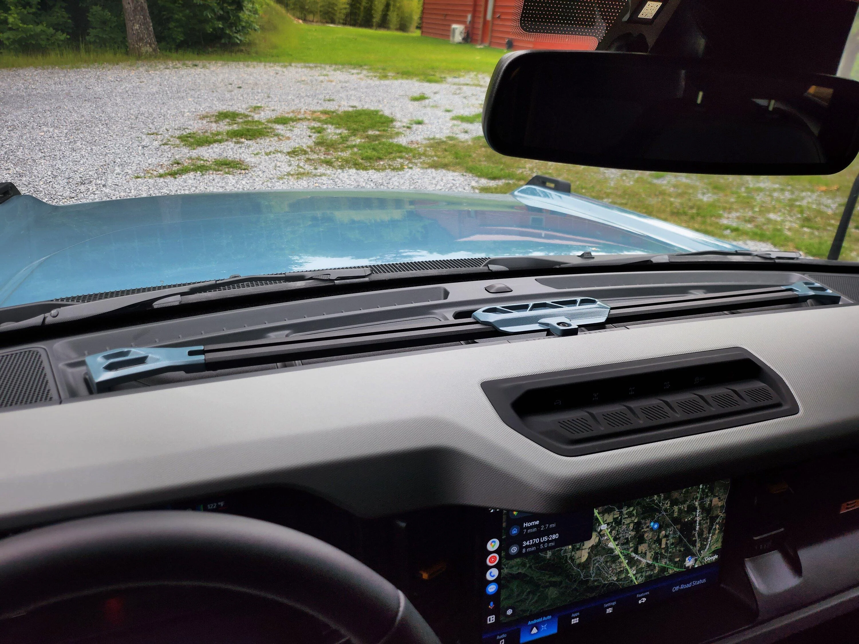 Ford Bronco Best Dash Rail Mount? Dash rail