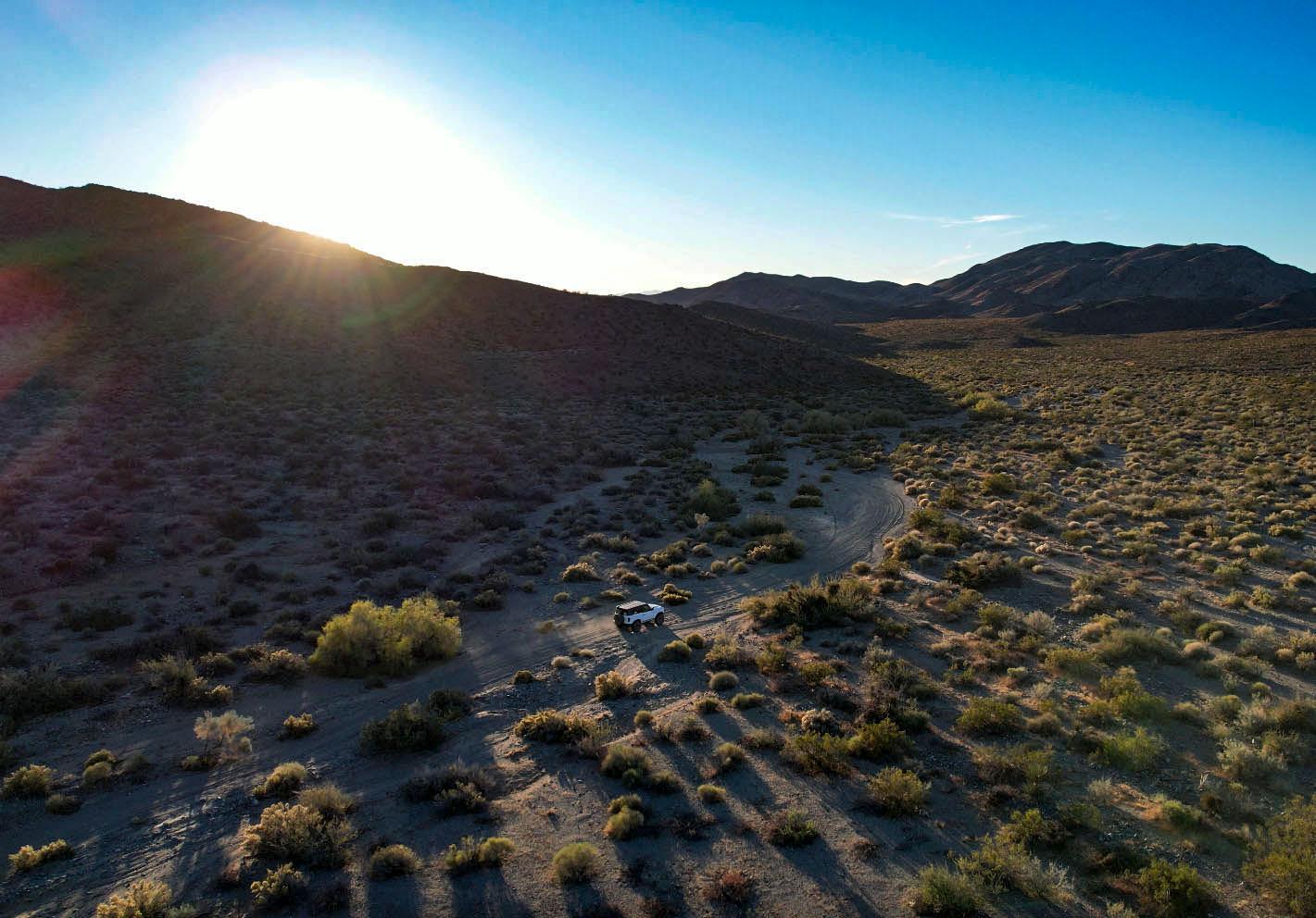 Ford Bronco Pics and Video from Pinkham Canyon in Joshua Tree National Park dronescreen2