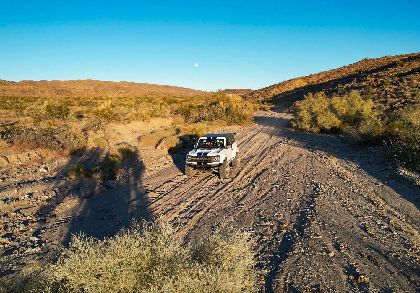 Ford Bronco Pics and Video from Pinkham Canyon in Joshua Tree National Park dronescreen1