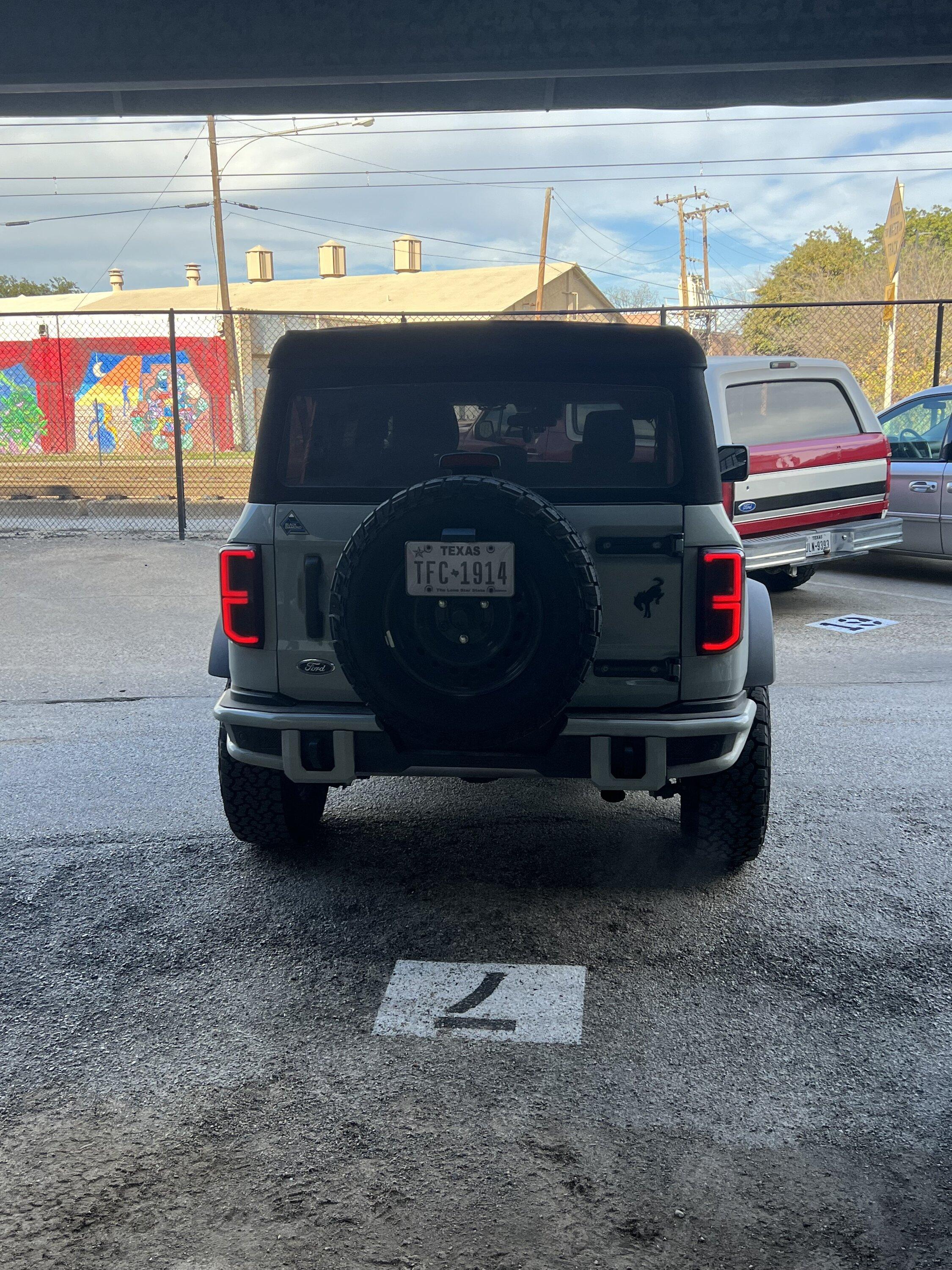 Ford Bronco How do I know if I have LED tail lights IMG_8825