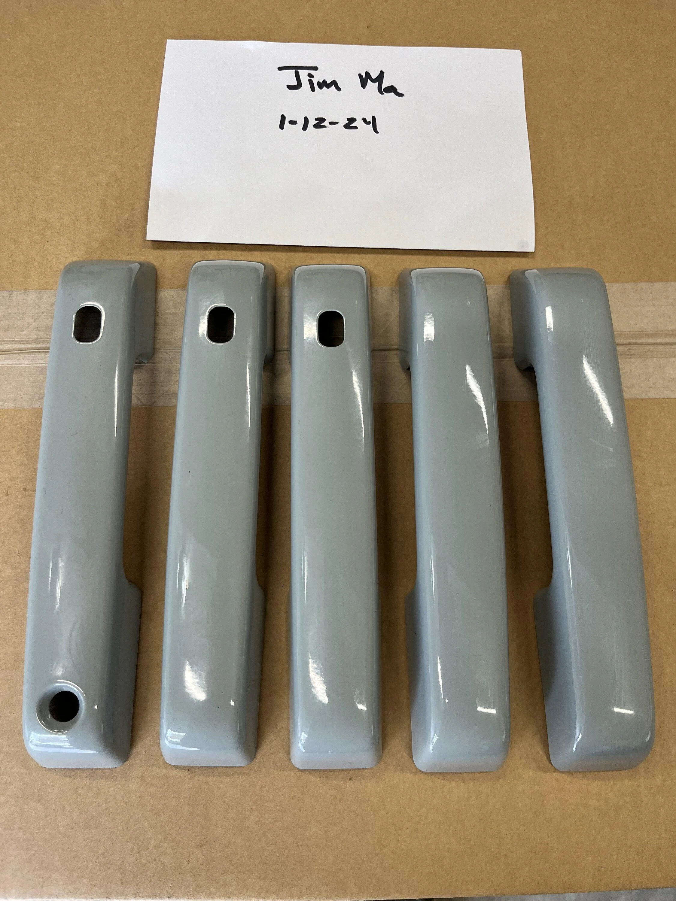 Ford Bronco Cactus Gray Door Handle Covers IMG_4631