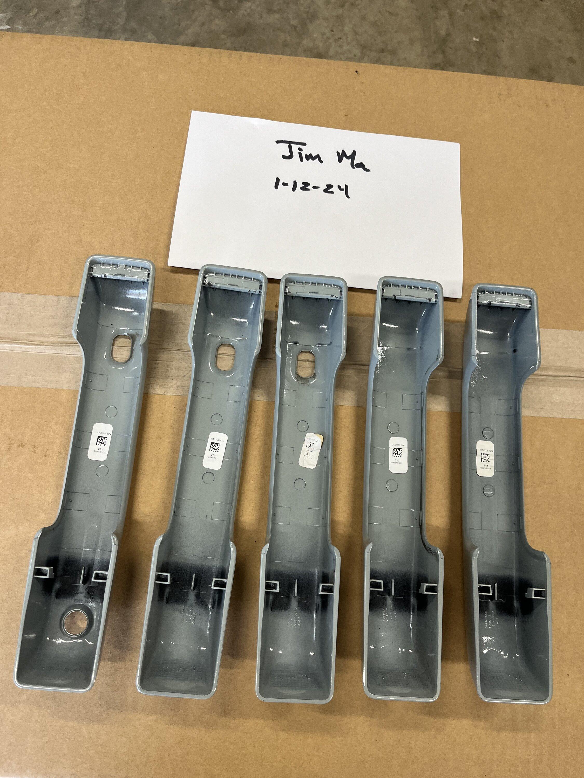 Ford Bronco Cactus Gray Door Handle Covers IMG_4632