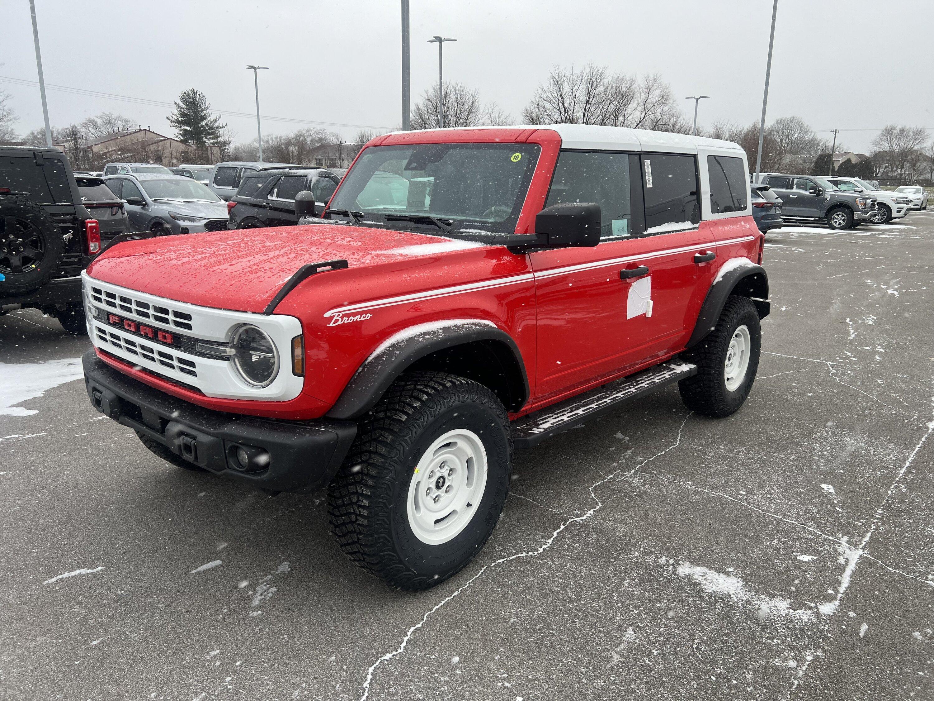 Ford Bronco Bronco Build Week 1/8/2024 IMG_4442