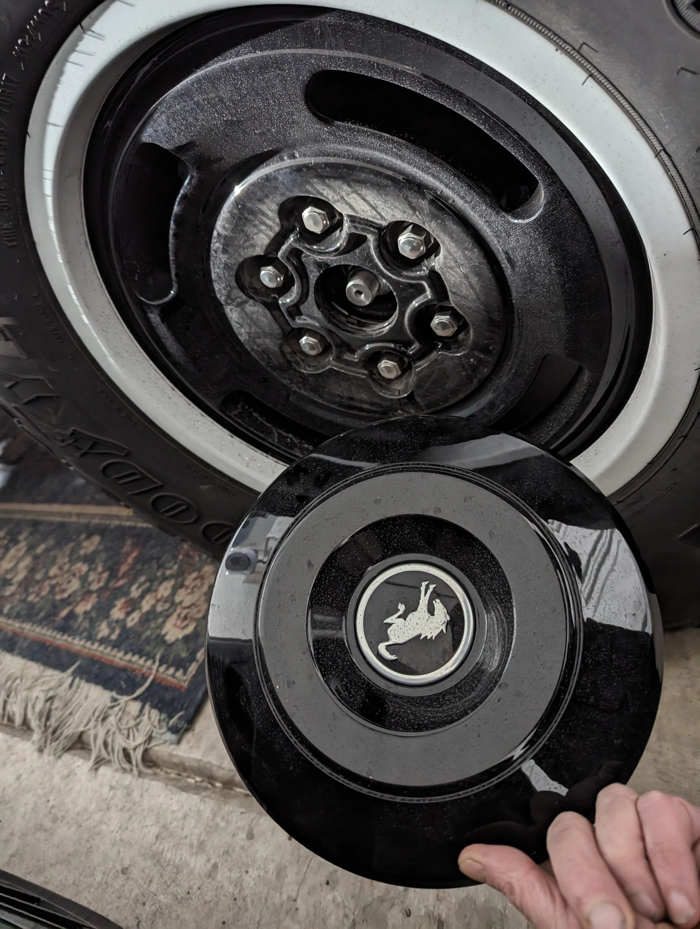Ford Bronco HERITAGE EDITION Bronco Club hub caps 1