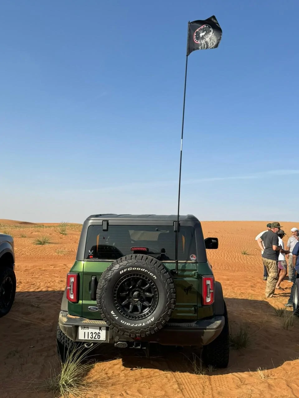 Ford Bronco Dune bashing with the Bronco. Color me impressed! WhatsApp Image 2024-01-14 at 6.31.54 PM