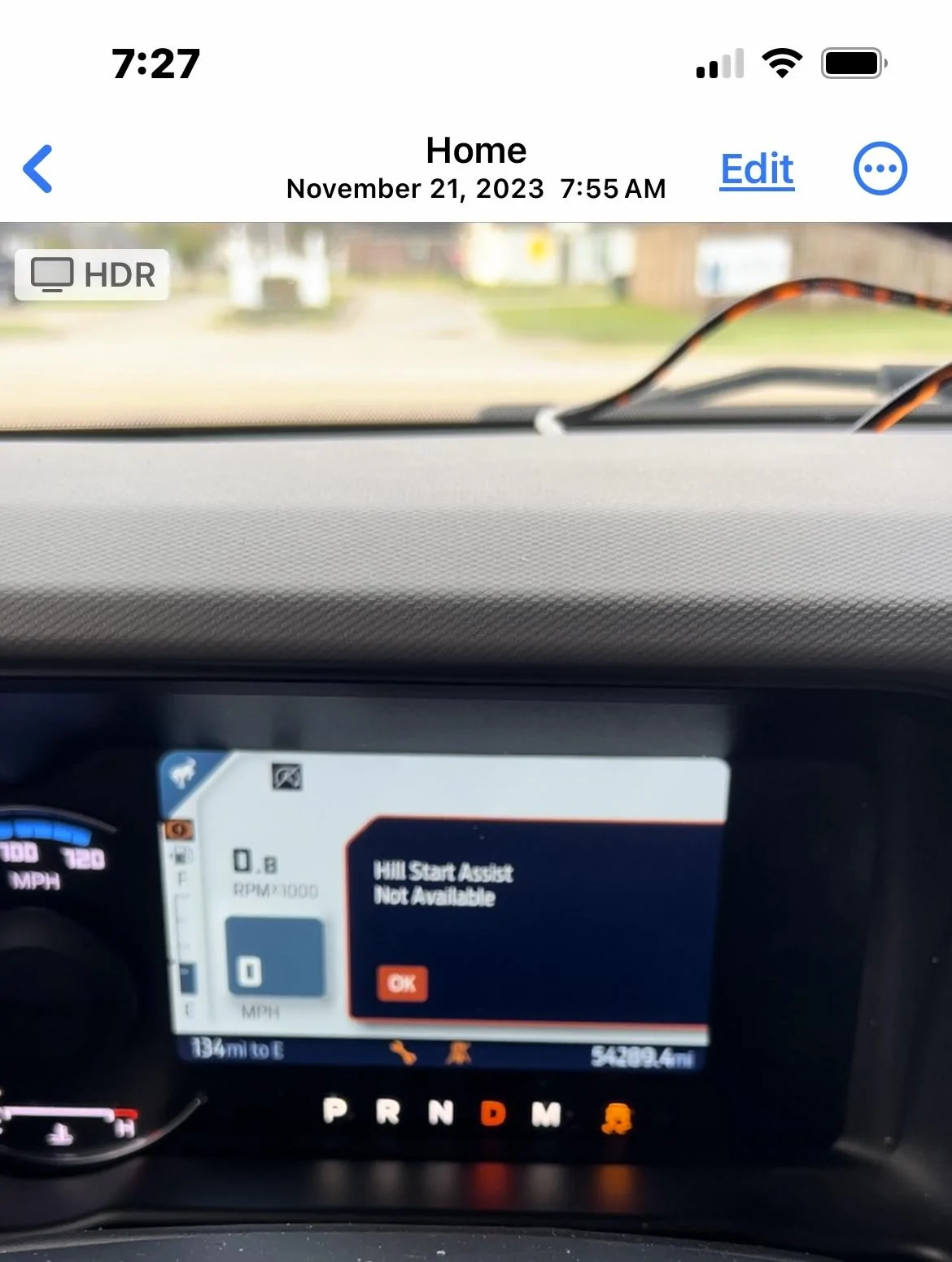 Ford Bronco Several error codes in a row and low power mode Bronco 1