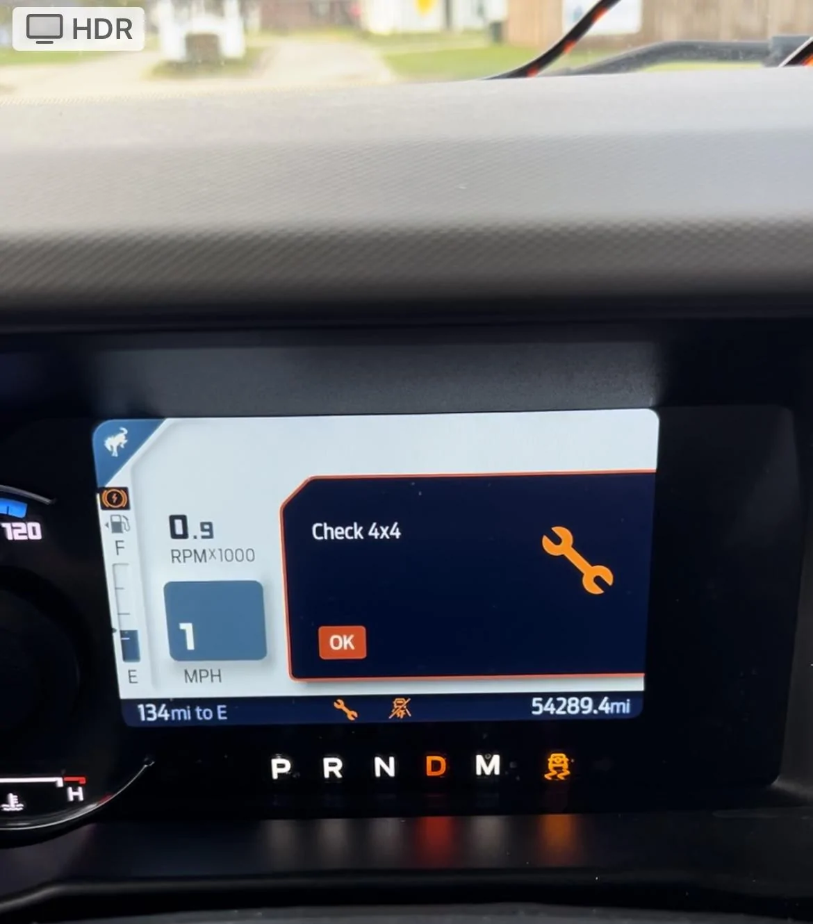 Ford Bronco Several error codes in a row and low power mode Bronco 2