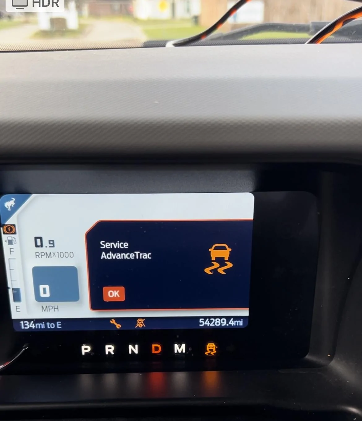 Ford Bronco Several error codes in a row and low power mode Bronco 5