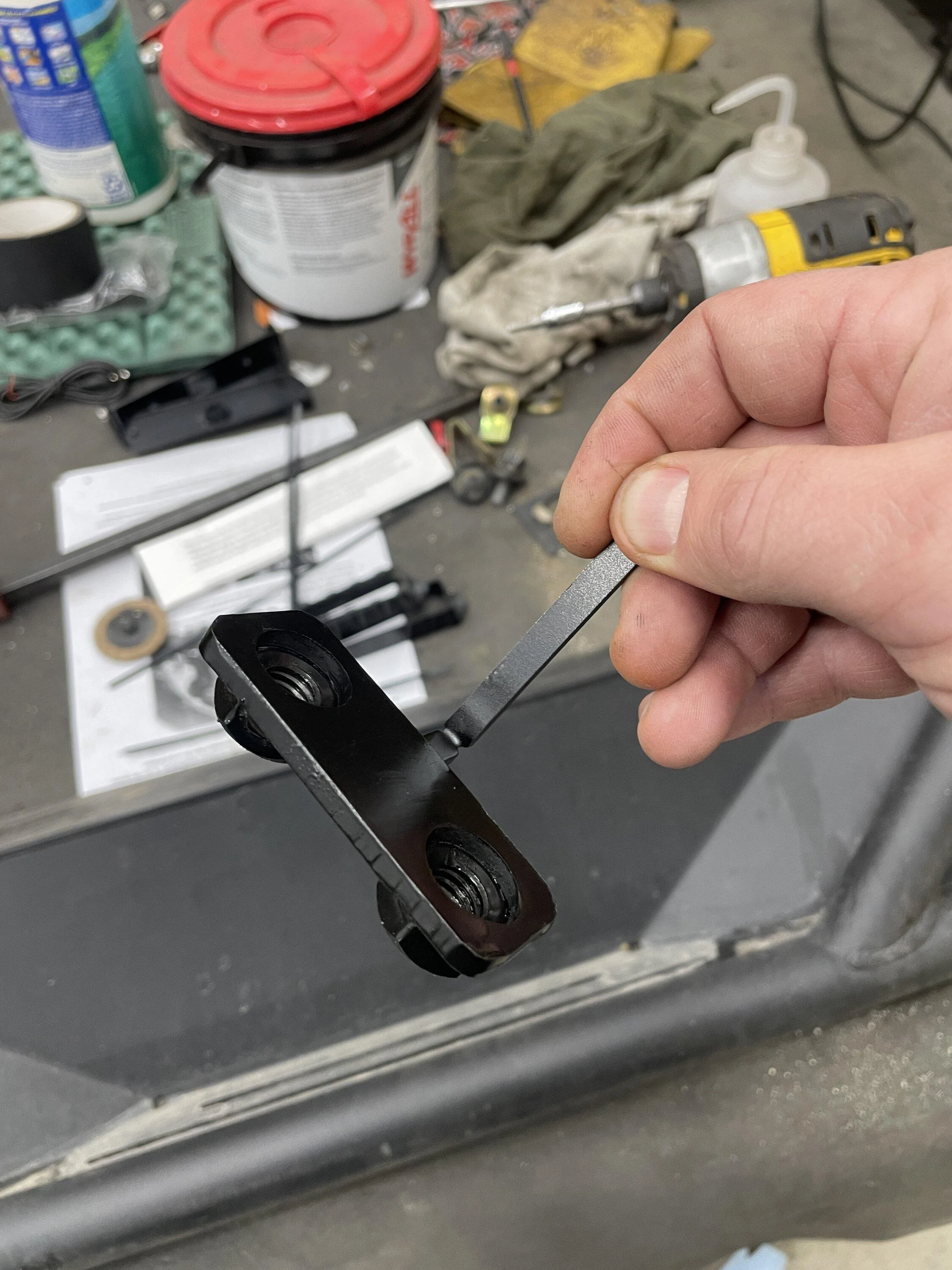 Ford Bronco DV8 Rear bumper hardware improvement IMG_5177