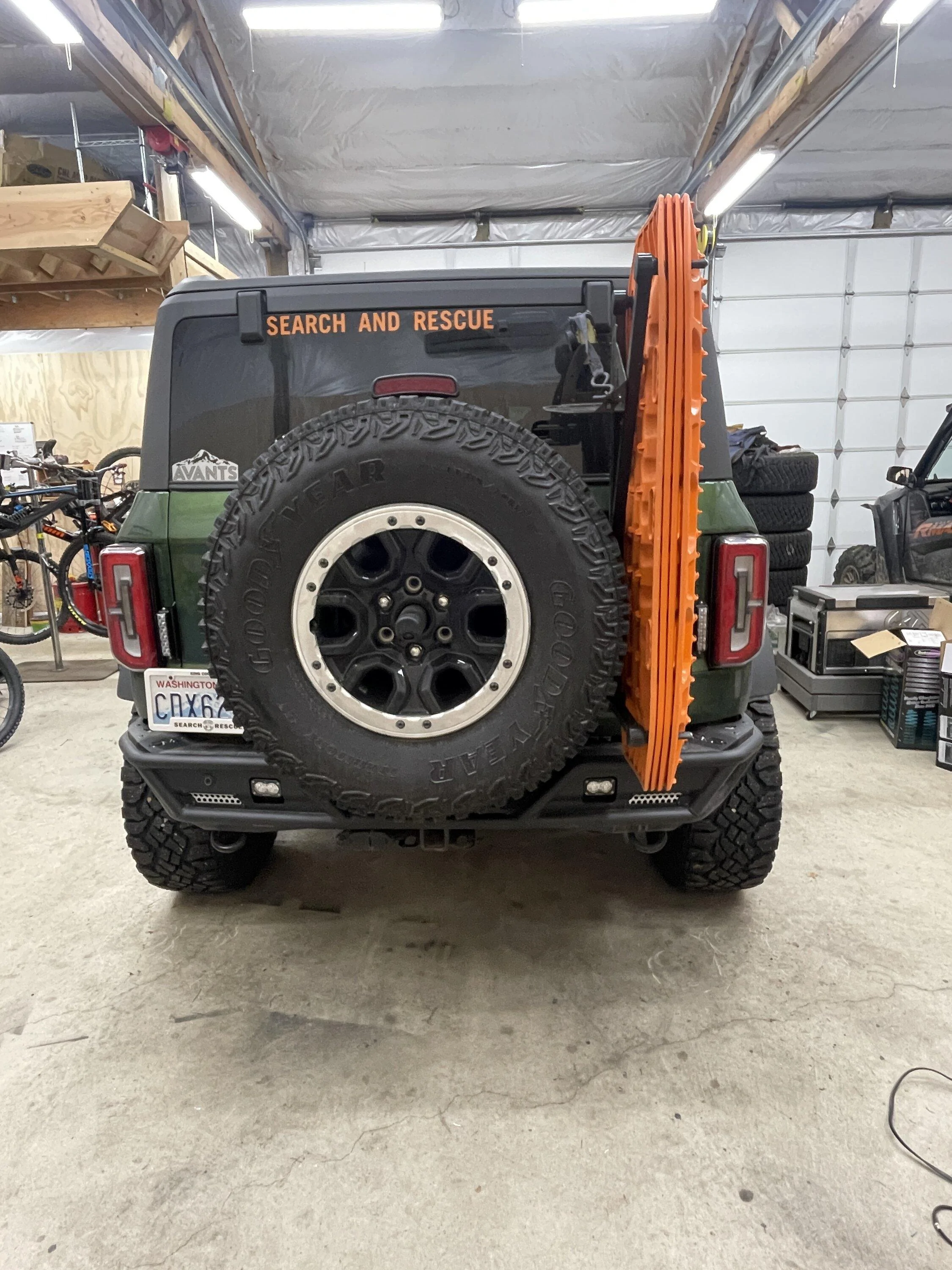 Ford Bronco DV8 Rear bumper hardware improvement IMG_5046