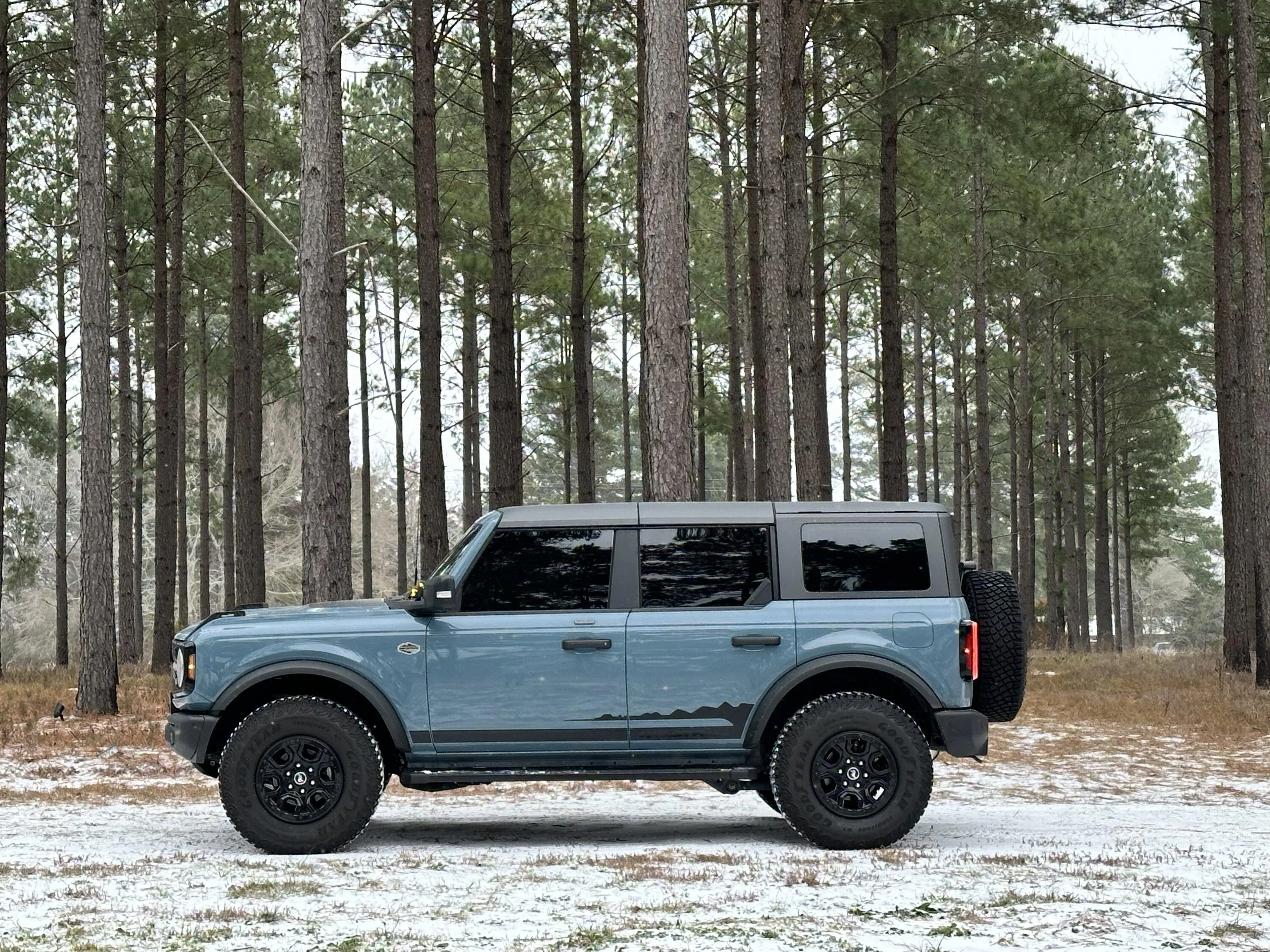 Ford Bronco Snow day in NE Texas IMG_4966