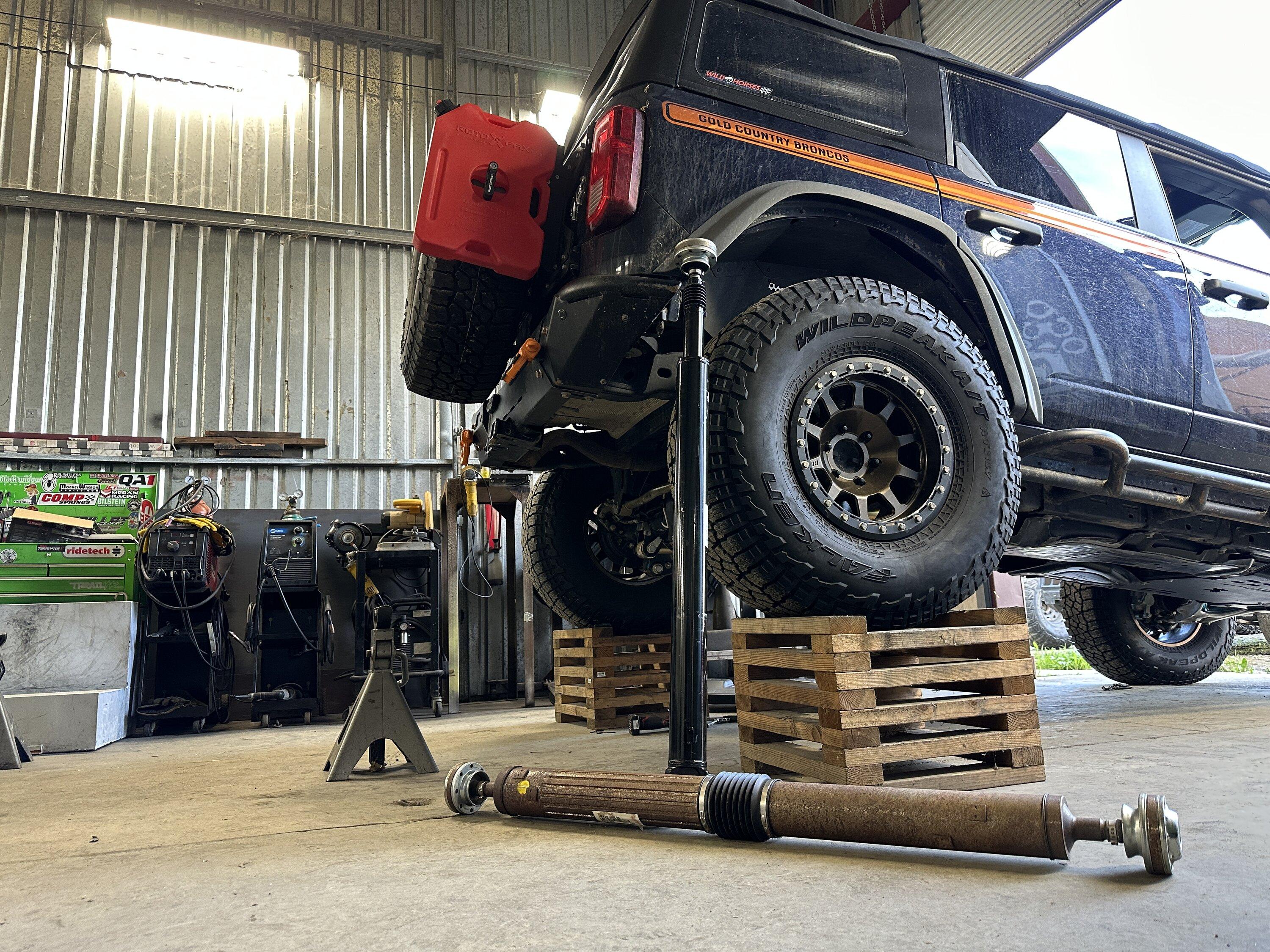 Ford Bronco Spicer Driveshaft initial impression and long term review. 4184475B-0F68-4360-BEEF-C4183E0F40C8