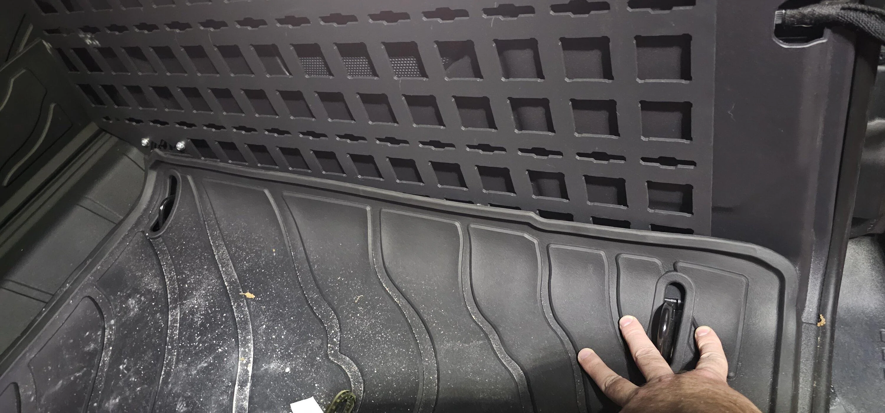 Ford Bronco Who Makes Cargo Mat Compatible Molle Panels? 20240110_182559