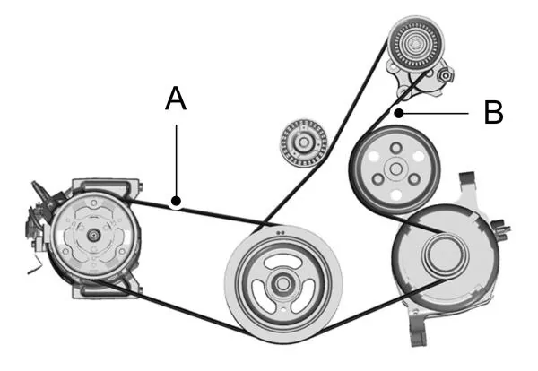 Ford Bronco 2.3 L Serpentine Belts IMG_0399