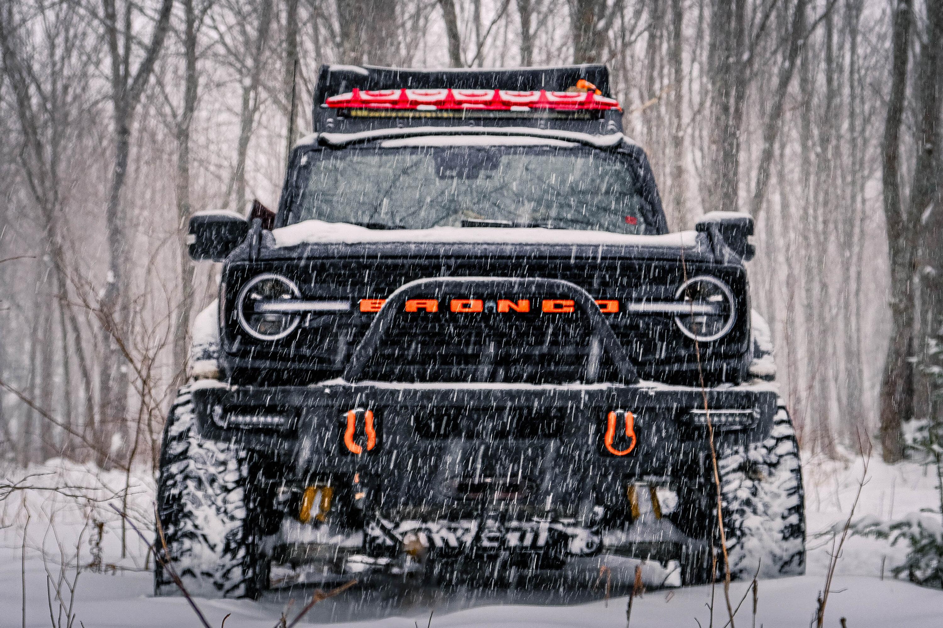 Ford Bronco Camping in a Blizzard (Video) 20240110-20240110-DSCF3905-2