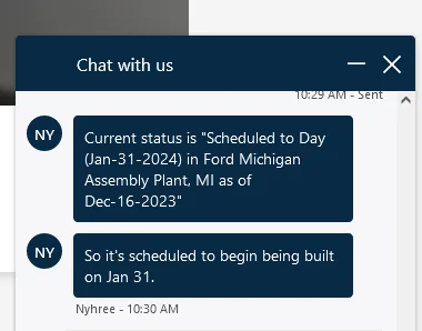 Ford Bronco Bronco Build Week 1/29/2024 Screenshot 2024-01-17 at 10-31-09 2023 Ford Bronco Support Information Ford Owner Support
