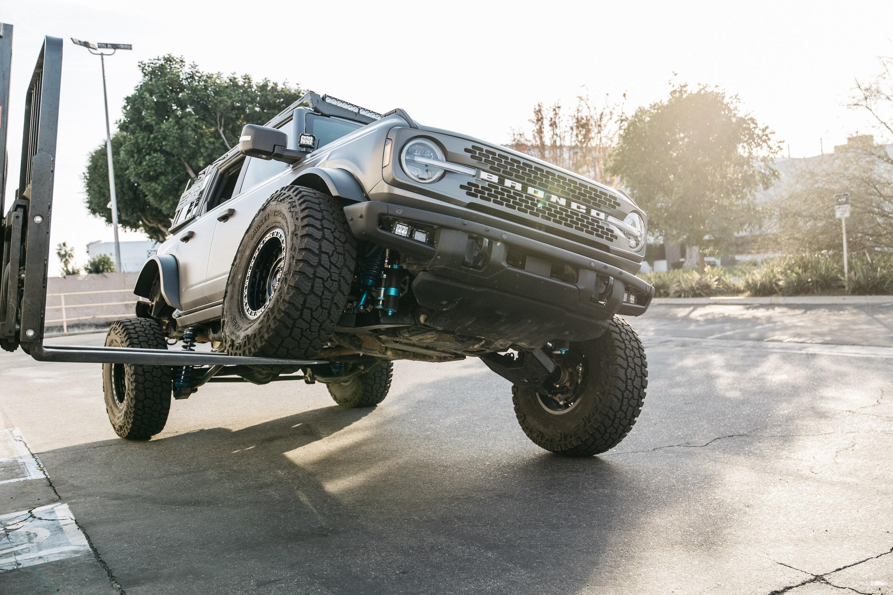 Ford Bronco Front and Rear Long Travel Bronco Build 1R0A2225