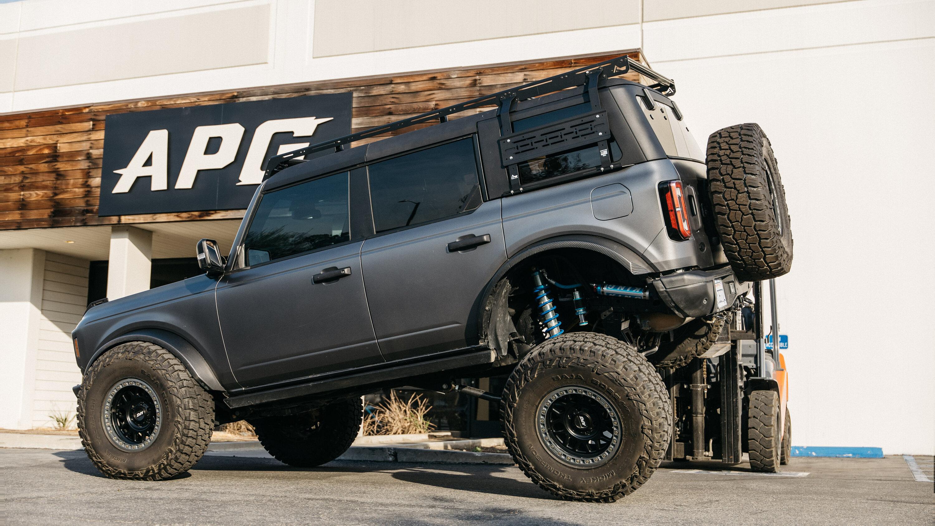 Ford Bronco Front and Rear Long Travel Bronco Build 1R0A2175