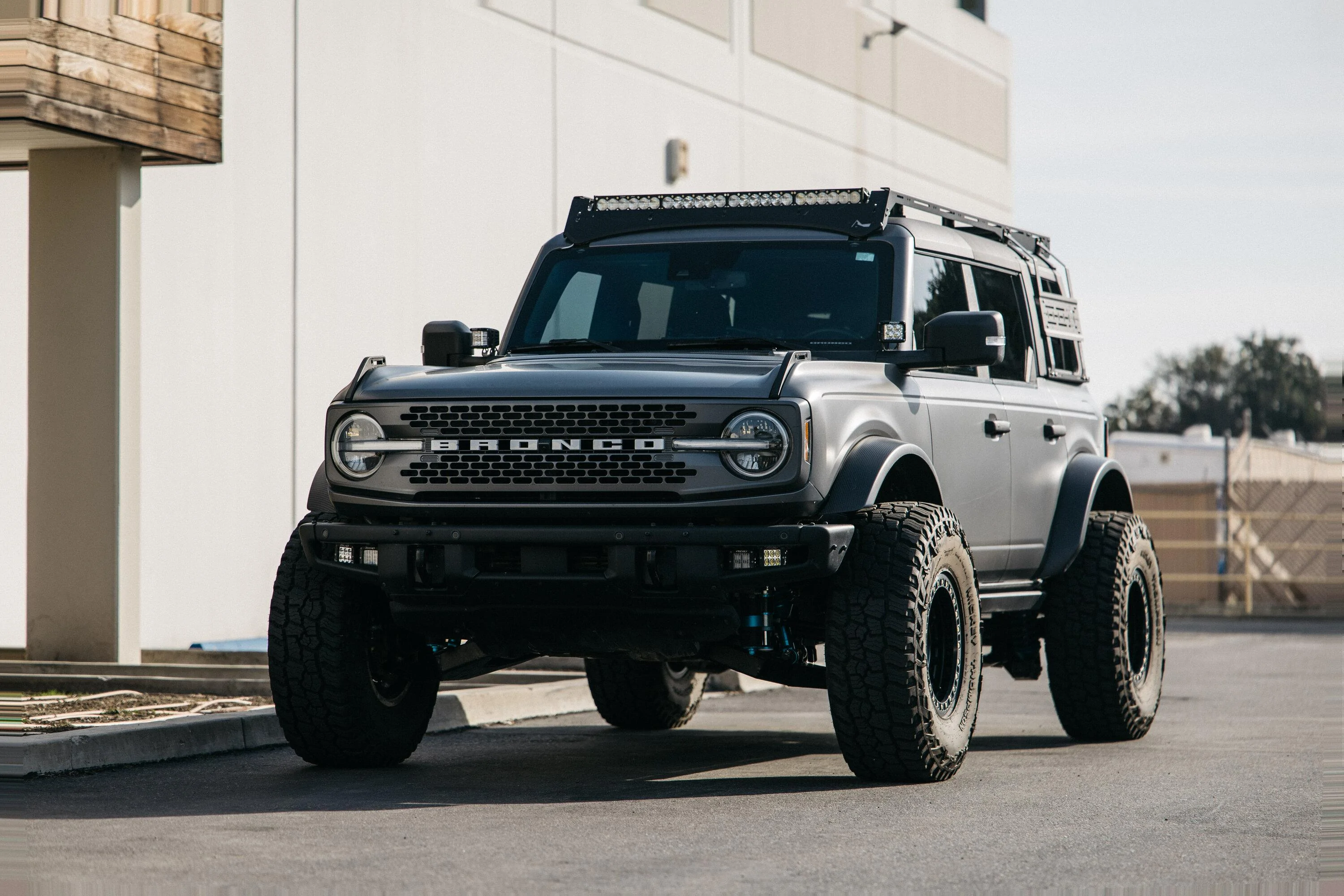 Ford Bronco Front and Rear Long Travel Bronco Build 1R0A2139