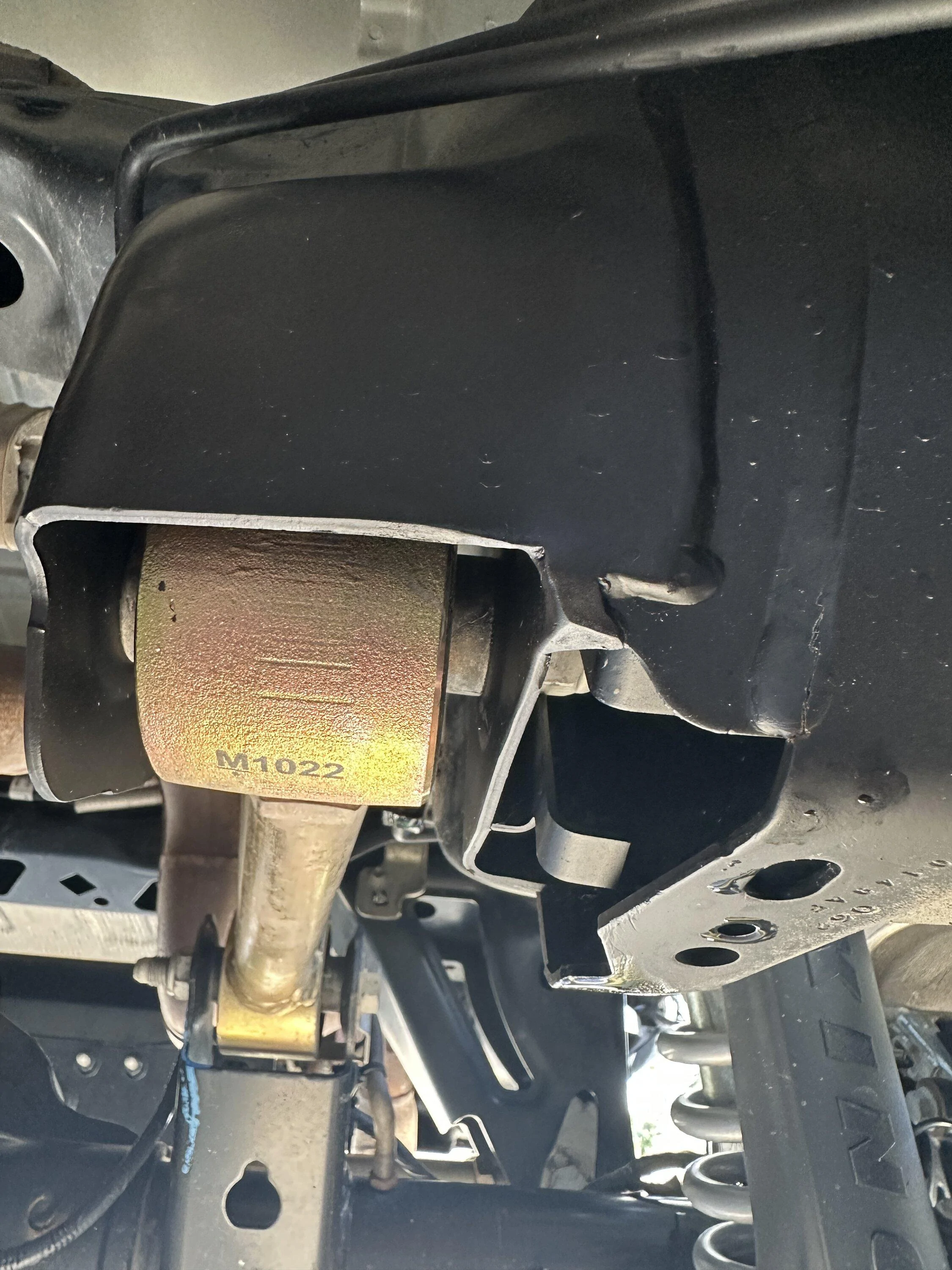 Ford Bronco Check this NOW if you have a 2021 Bronco -- cracks on rear control arm upper brackets IMG_4874
