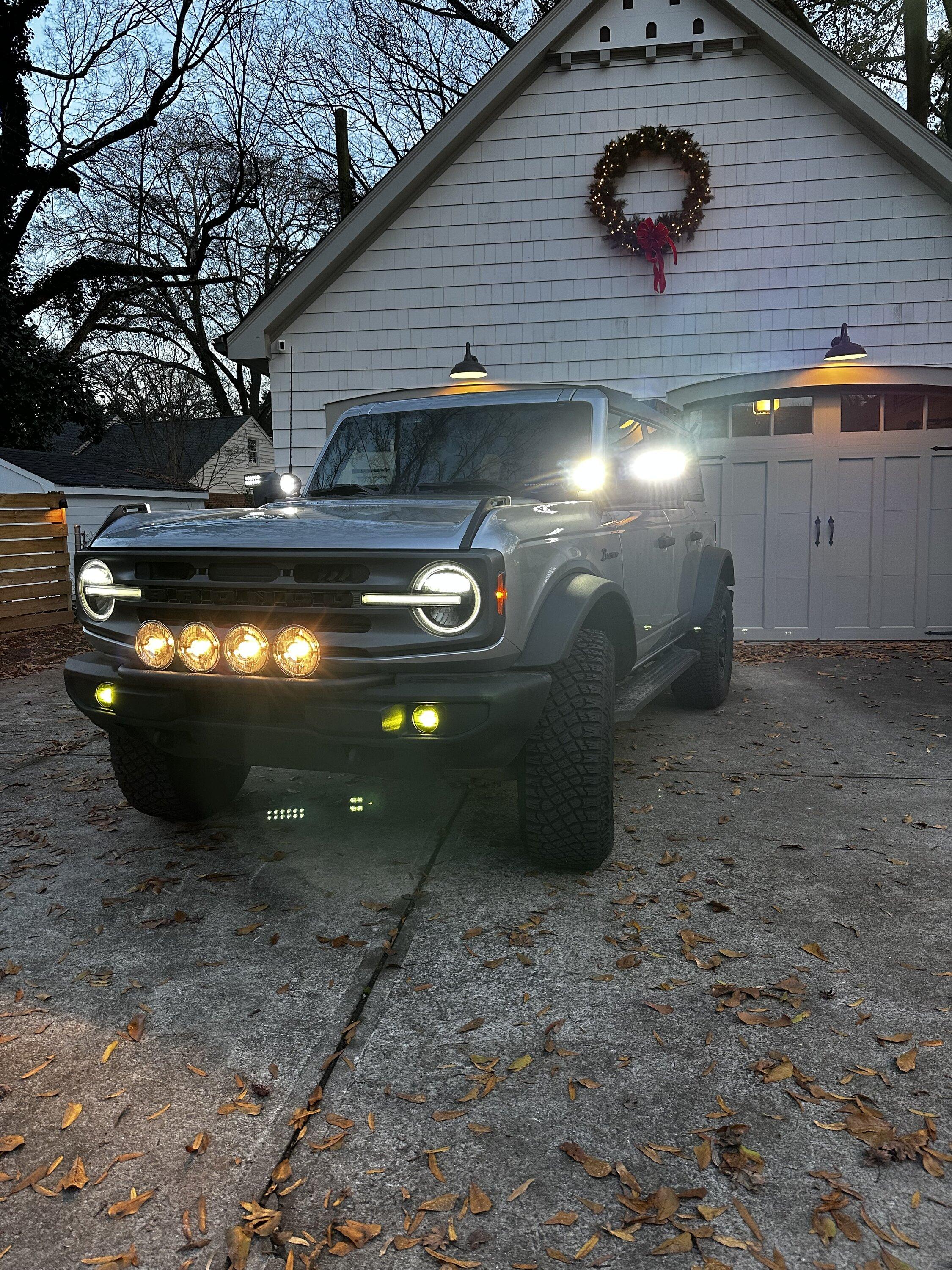 Ford Bronco Capable bumper multi light mount! IMG_2841