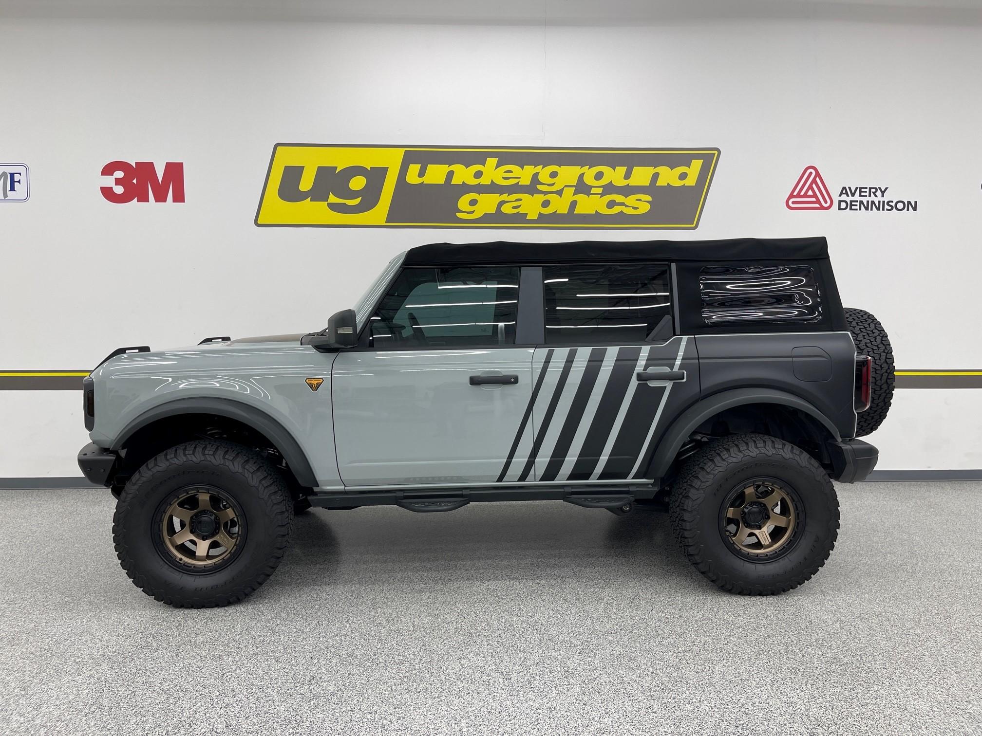Ford Bronco Throwback Thursday!!! Let's see those trade-ins vs what you have now photos!!! Bronco Drift kit full back 01