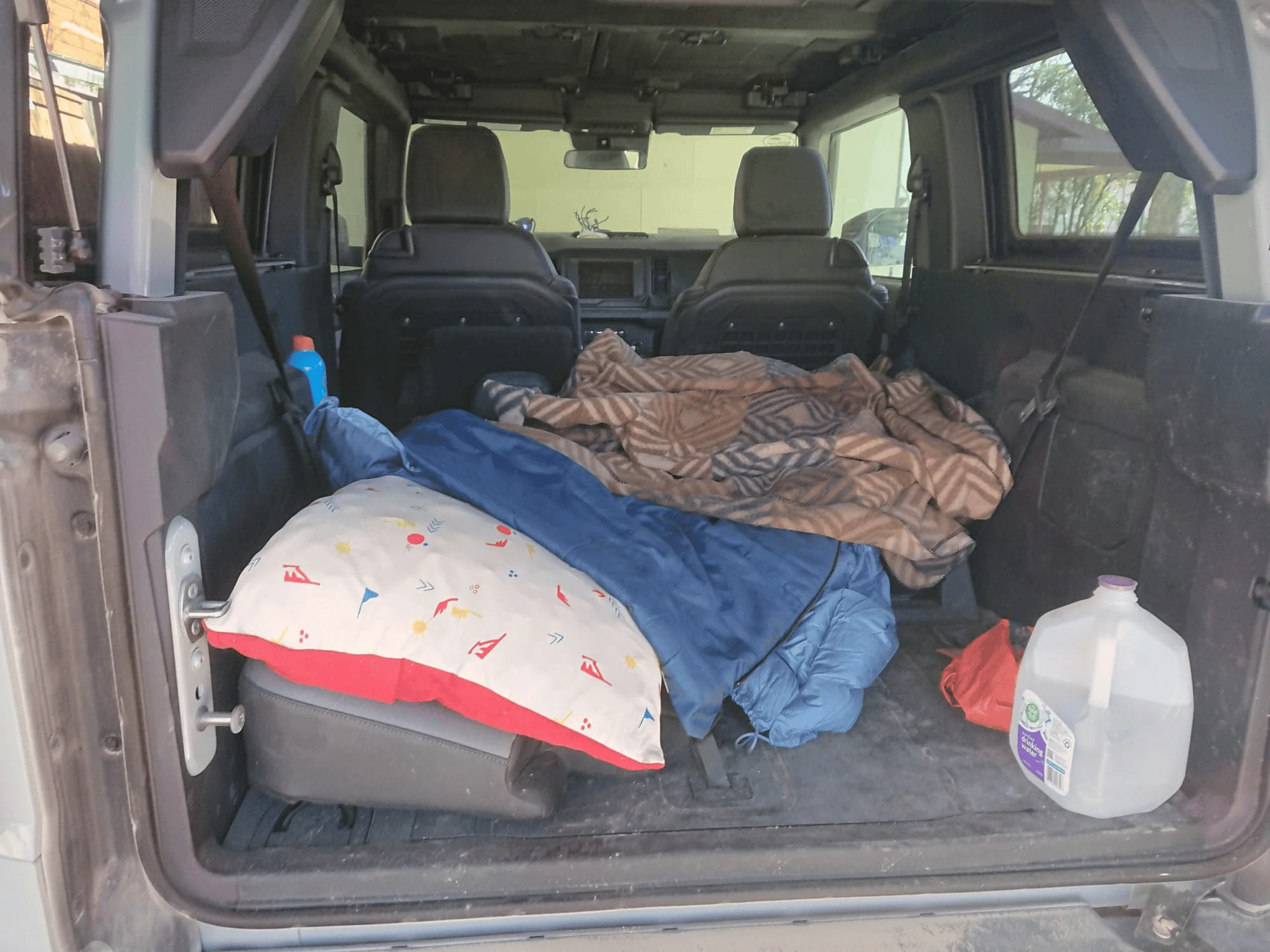 Ford Bronco Big Bend Ranch trip. Slept in the truck 1705604217409