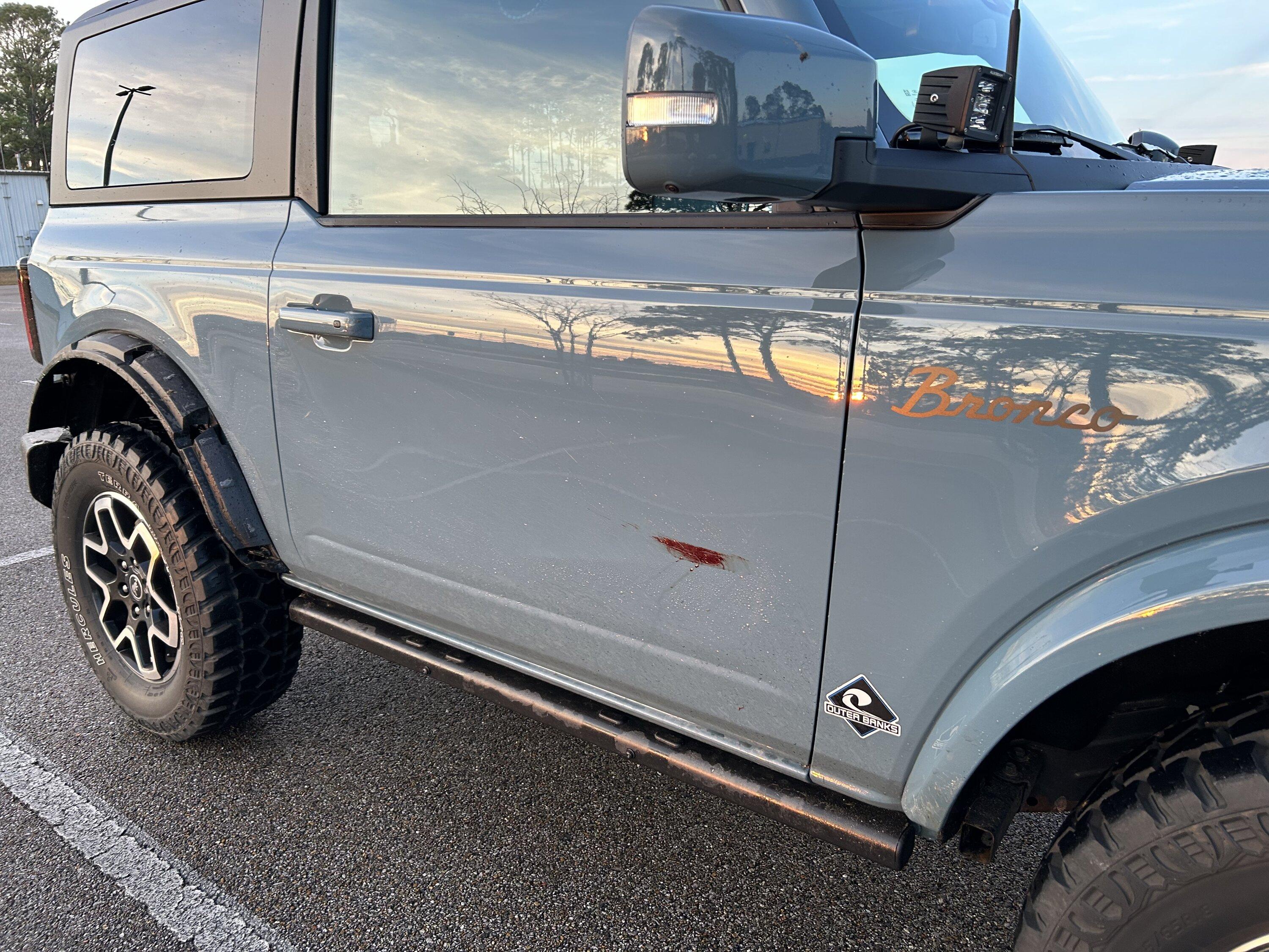 Ford Bronco Deer encounter. IMG_0560