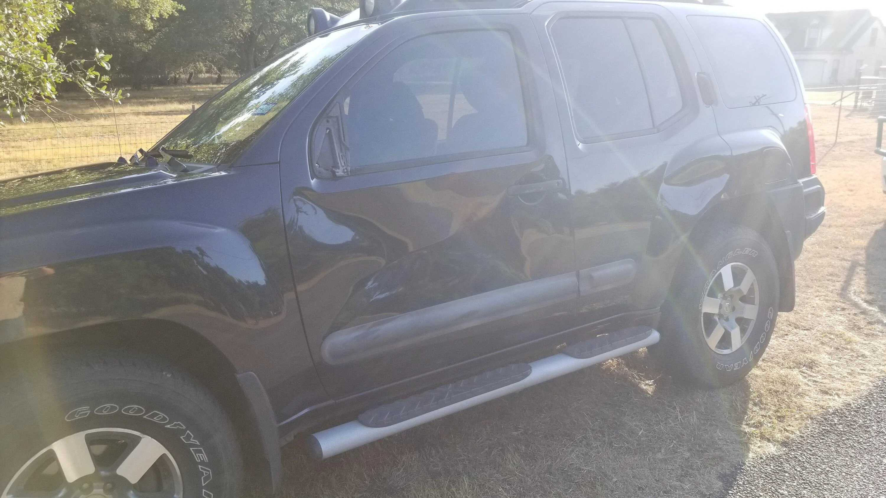 Ford Bronco Deer encounter. 20191003_175529