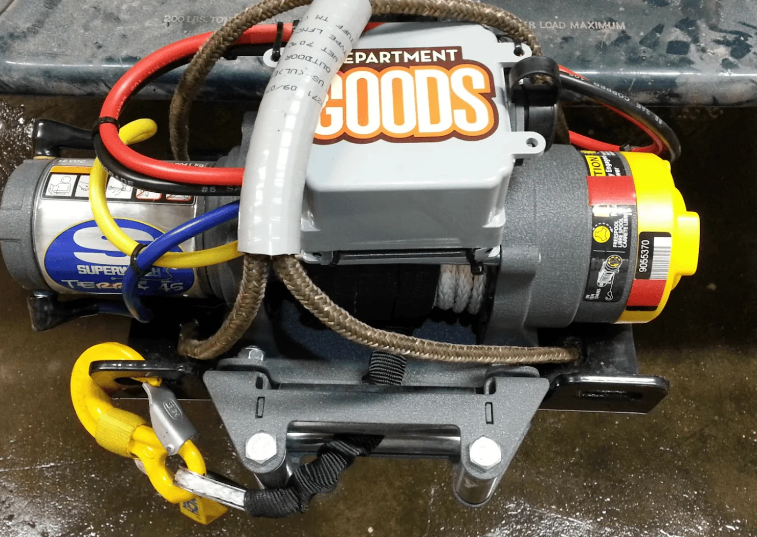 Ford Bronco "Semi Permanent" winch 1705690183653