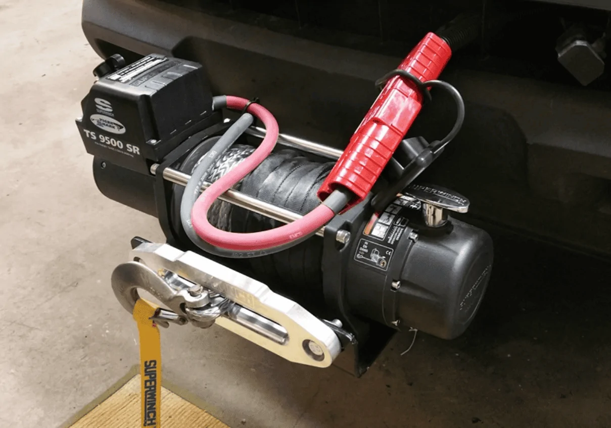Ford Bronco "Semi Permanent" winch 1705690292094