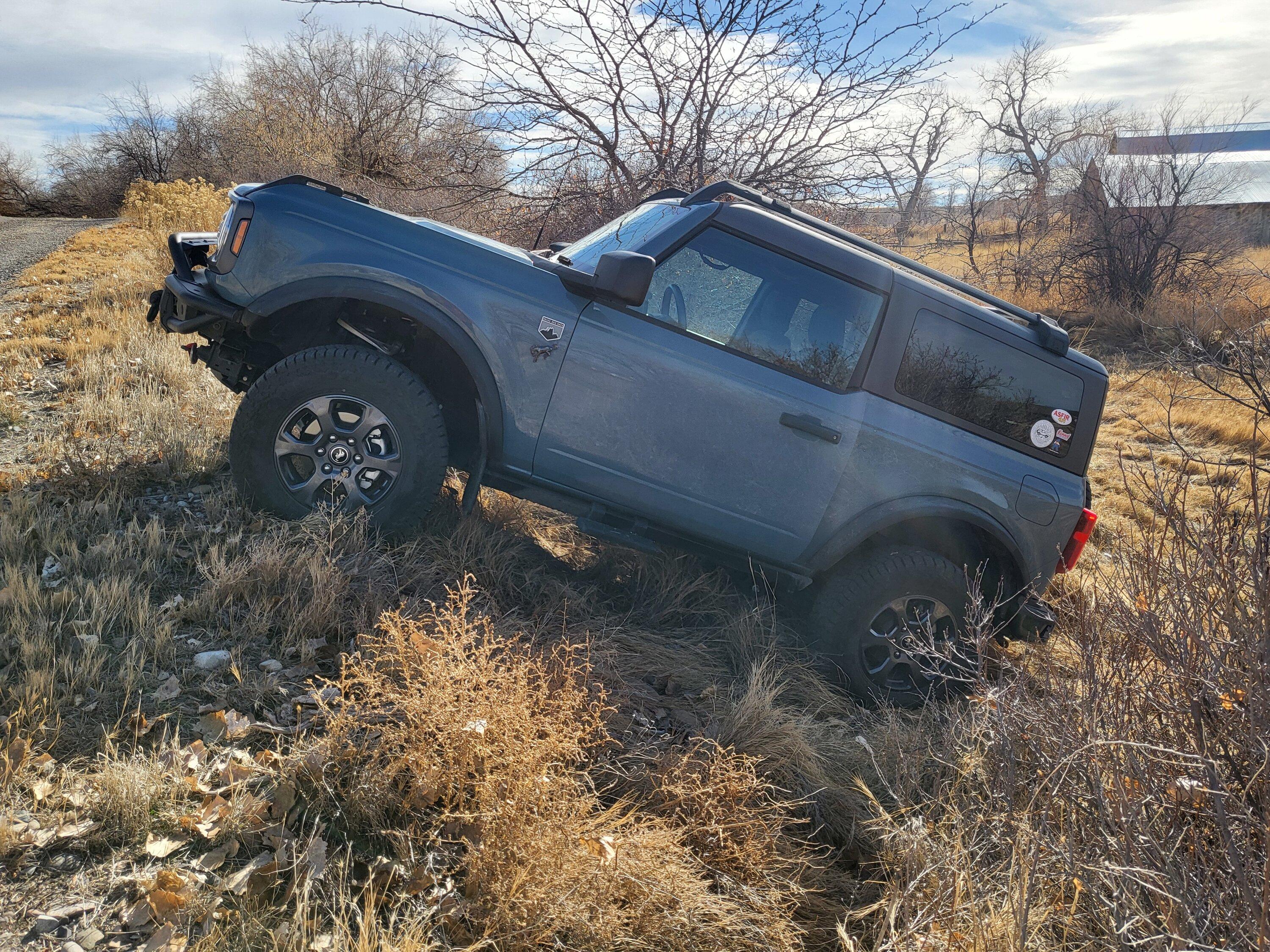 Ford Bronco Auto Parking brake causing issues off road 20240119_124716
