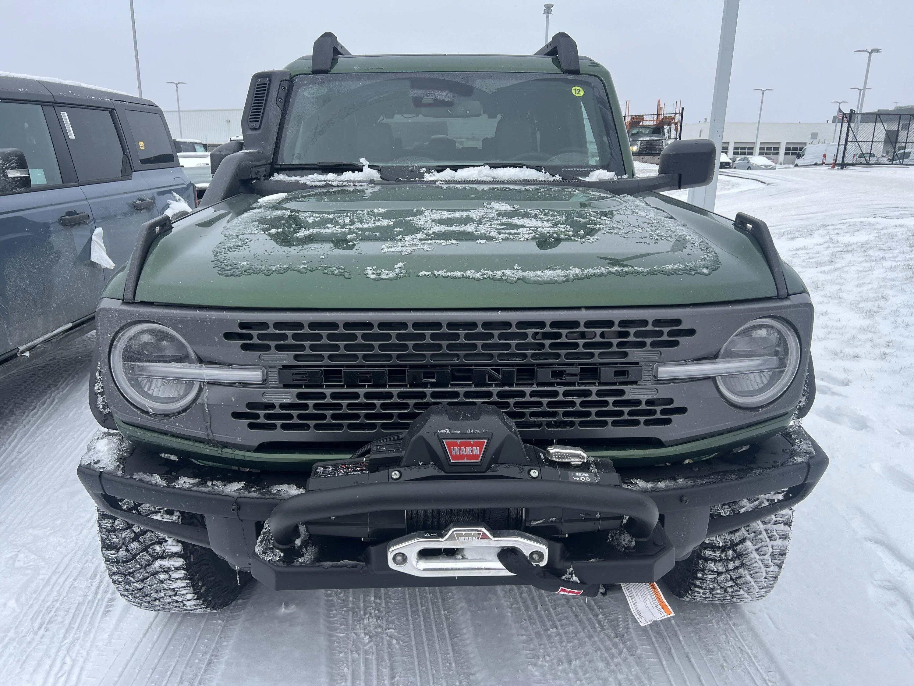 Ford Bronco Bronco Build Week 1/8/2024 IMG_4488