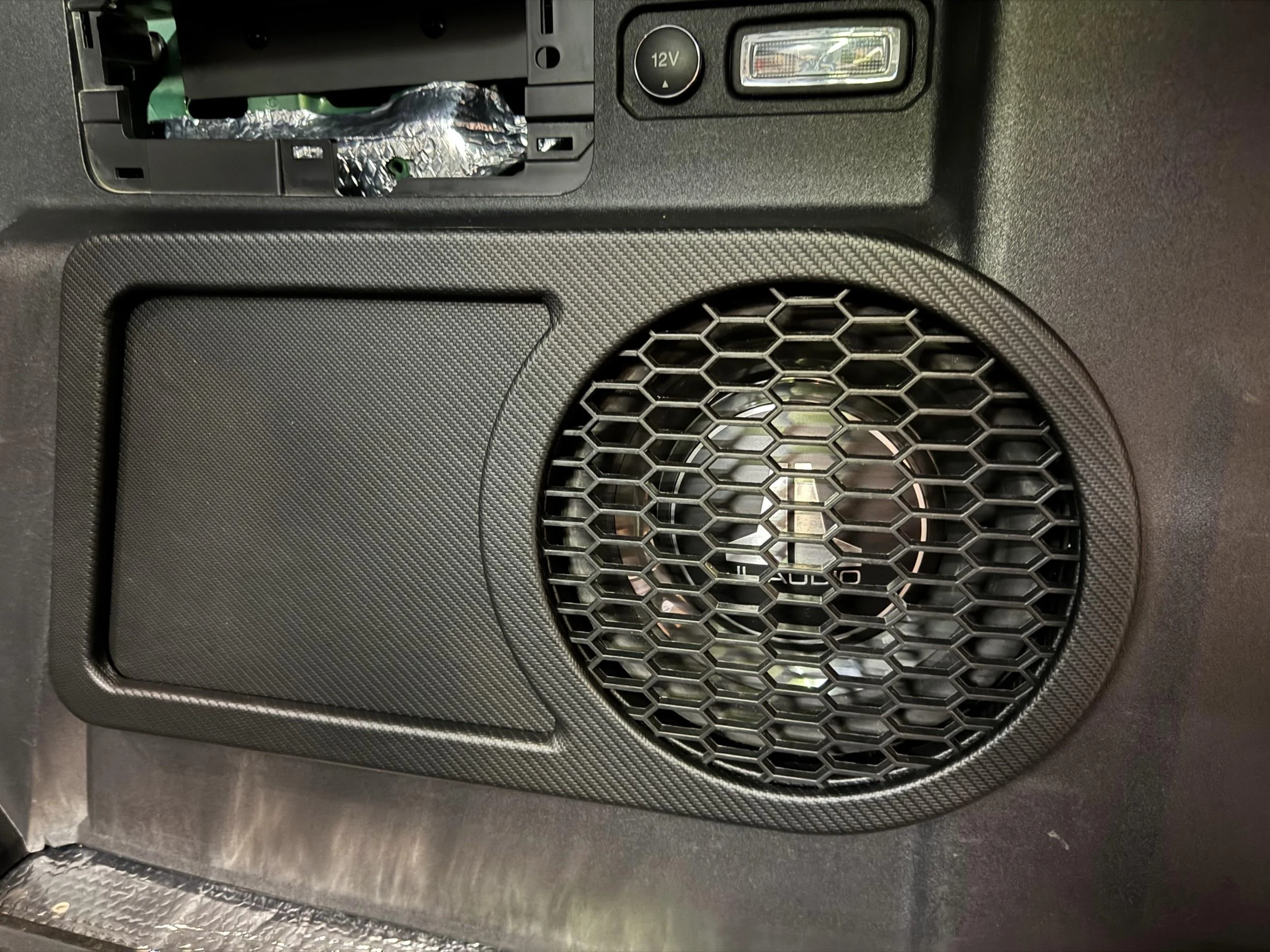 Ford Bronco 2023 Badlands Stereo Build, Focal, JL Audio, Audison - Lots of fabrication! IMG_9330
