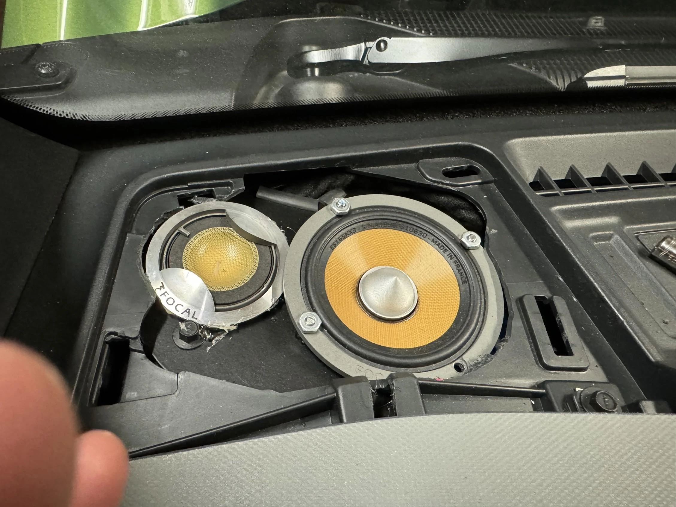 Ford Bronco 2023 Badlands Stereo Build, Focal, JL Audio, Audison - Lots of fabrication! IMG_9285